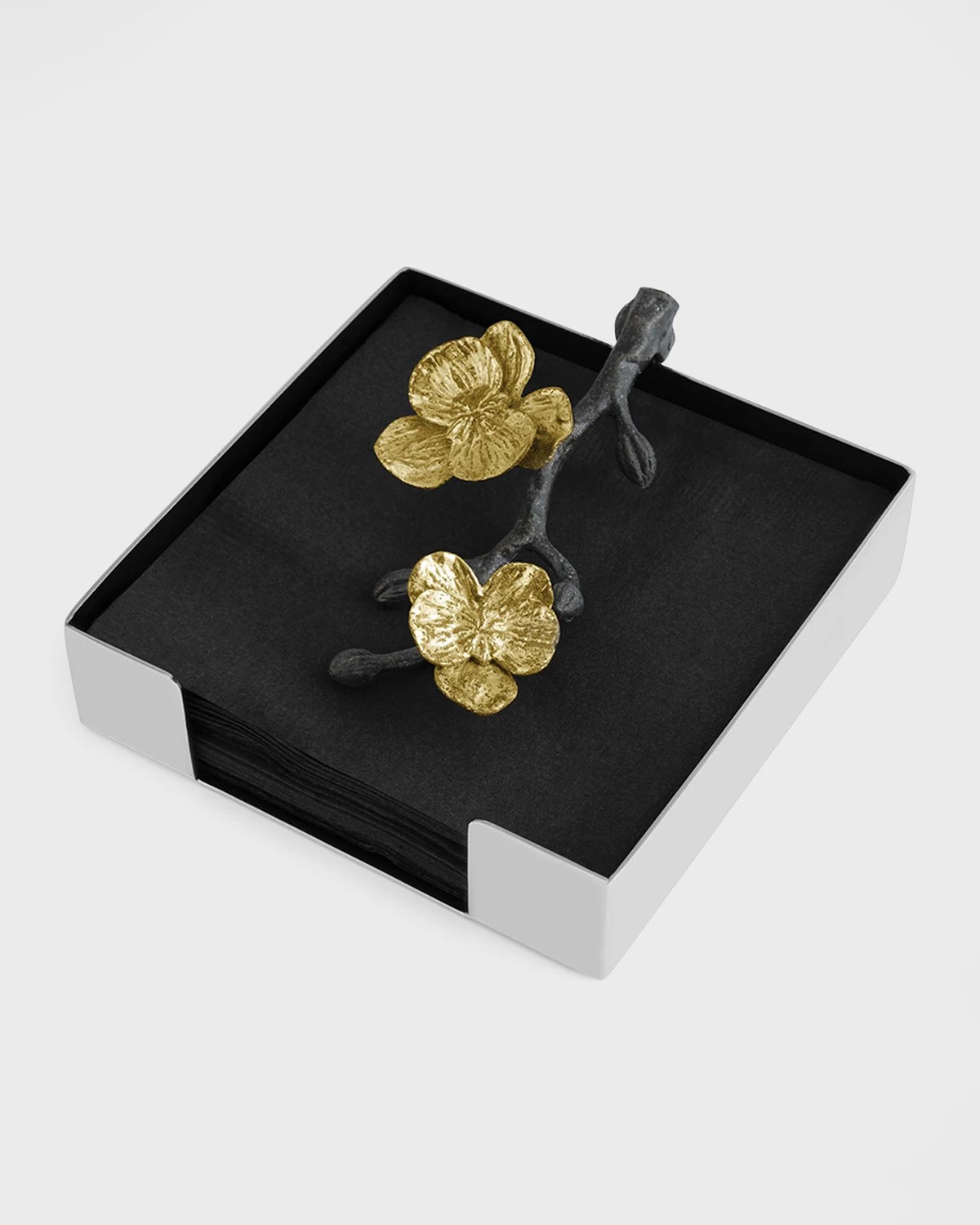 Michael Aram Anemone Cocktail Napkin Holder Neiman Marcus