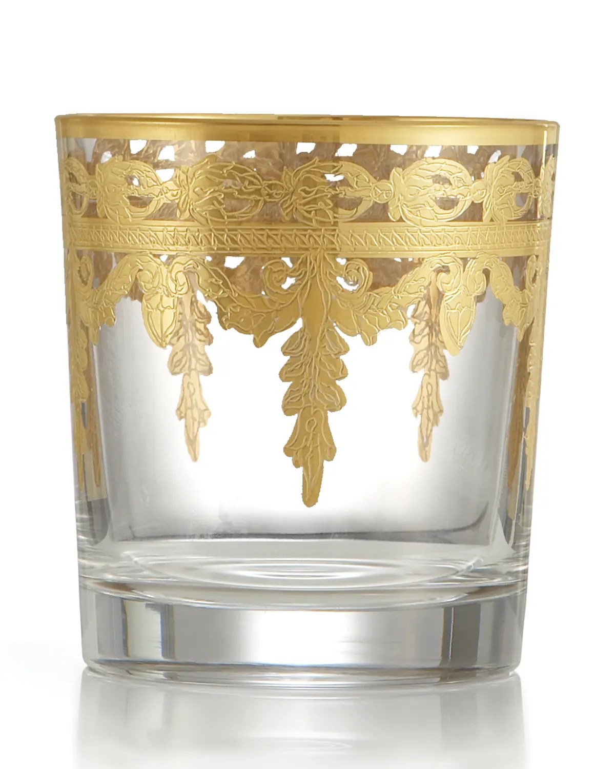 Vietri Barocco Double Old Fashioned Glass Neiman Marcus