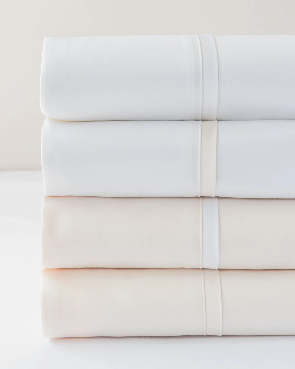 Bovi Fine Linens Bitsy Dots Full/Queen Sheet Set, White/Aqua Neiman Marcus