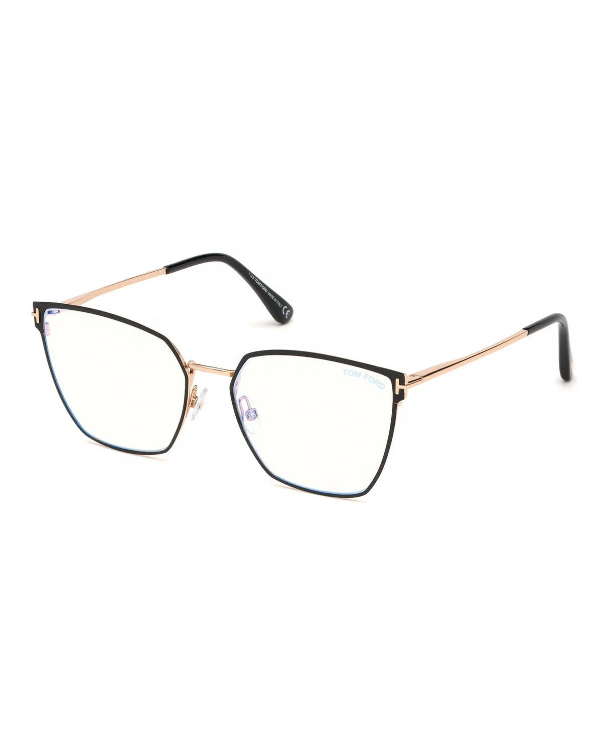 TOM FORD CatEye Metal Optical Frames Neiman Marcus