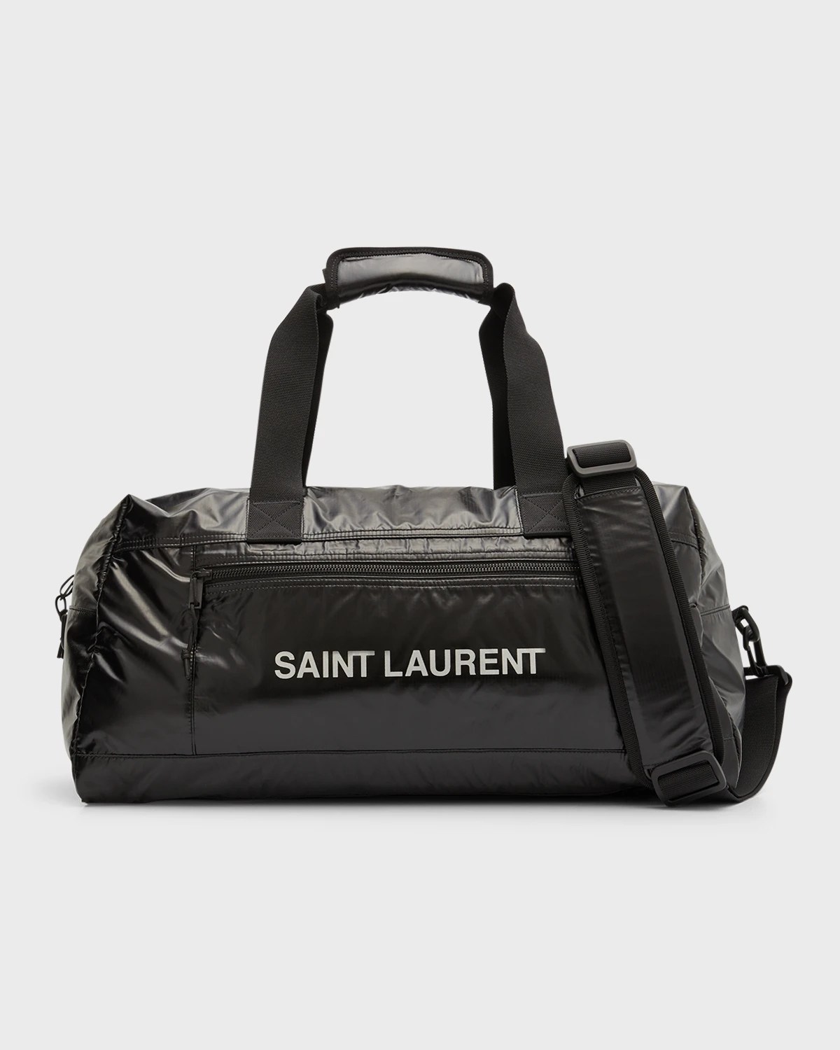 Dolce&Gabbana Men's Nylon Logo Duffel Bag Neiman Marcus