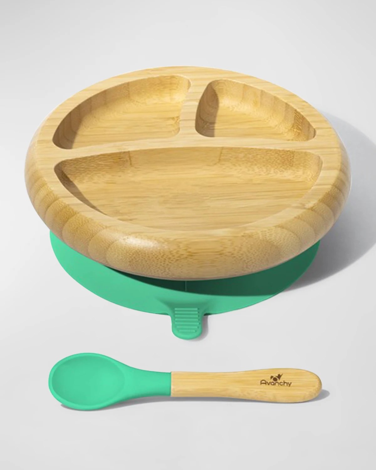 Avanchy Baby's Bamboo Bowl, Plate & Spoon Collection Neiman Marcus