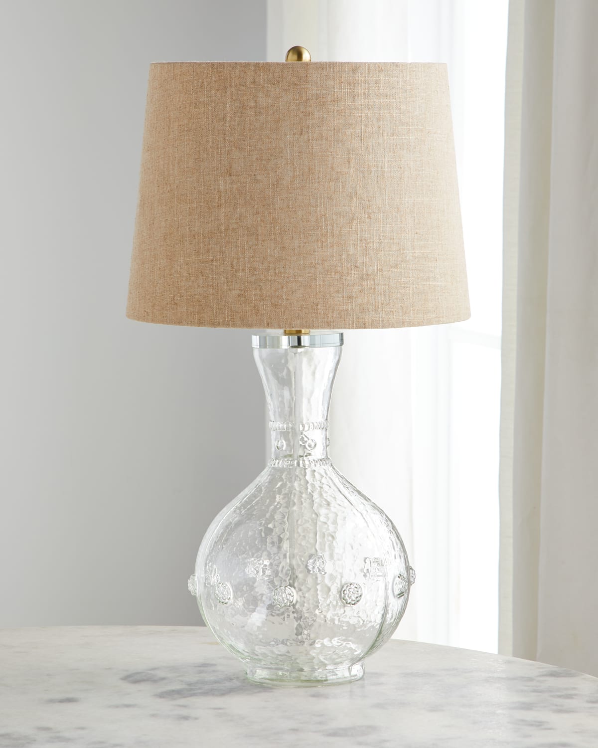 Regina Andrew Antiqued Glass Table Lamp Neiman Marcus