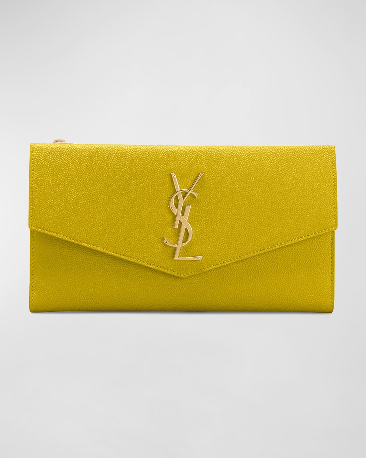 Saint Laurent Monogramme Small Grain de Poudre YSL Envelope Wallet