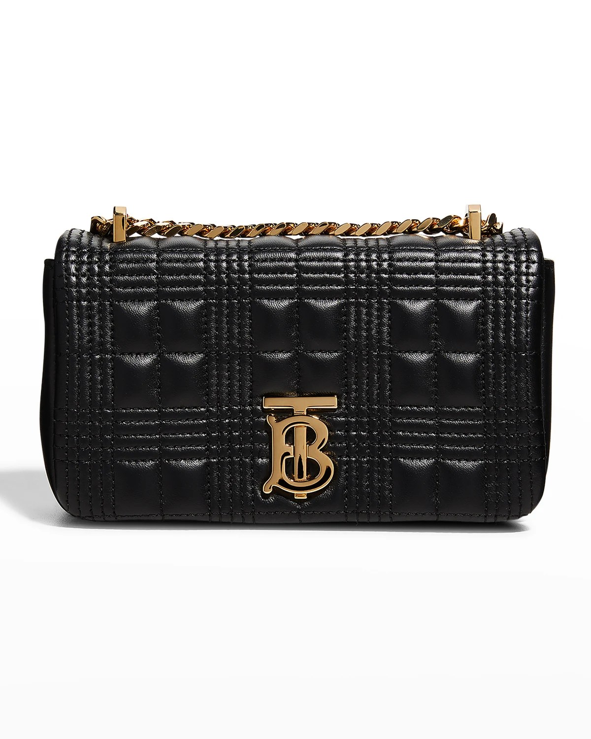 Burberry Lola Check Quilted Lambskin Crossbody Bag Neiman Marcus