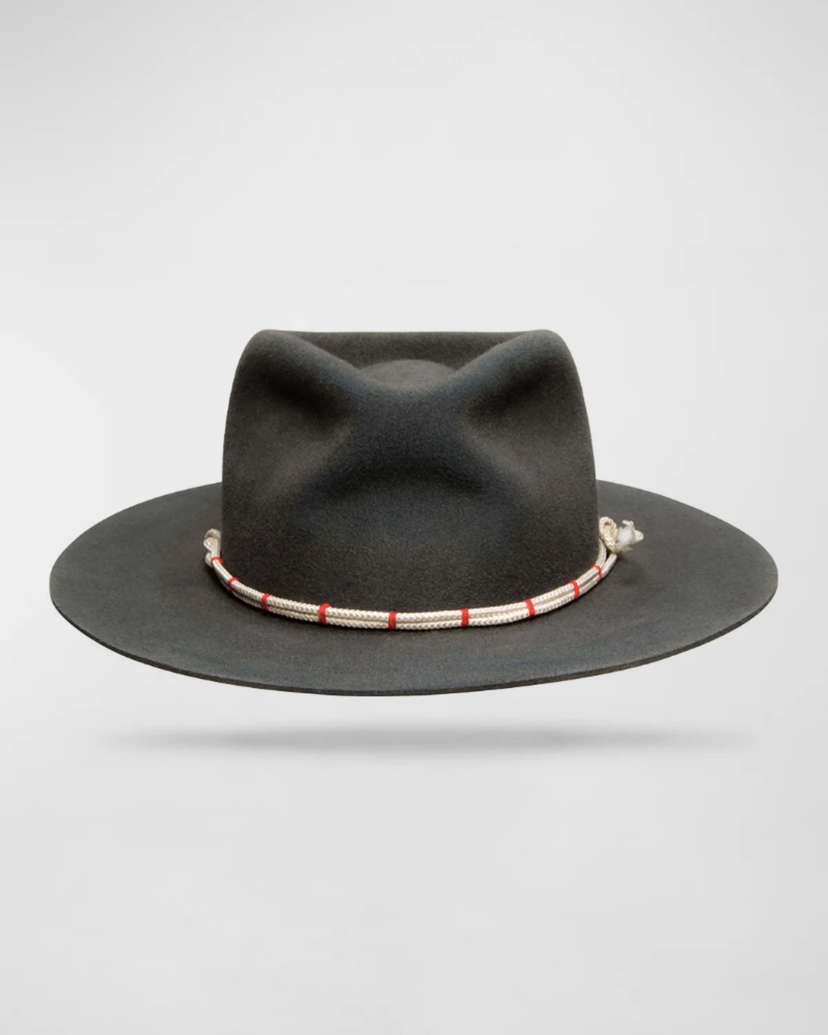Worth & Worth by Orlando Palacios Men's Ombre Beaver Felt Fedora Hat