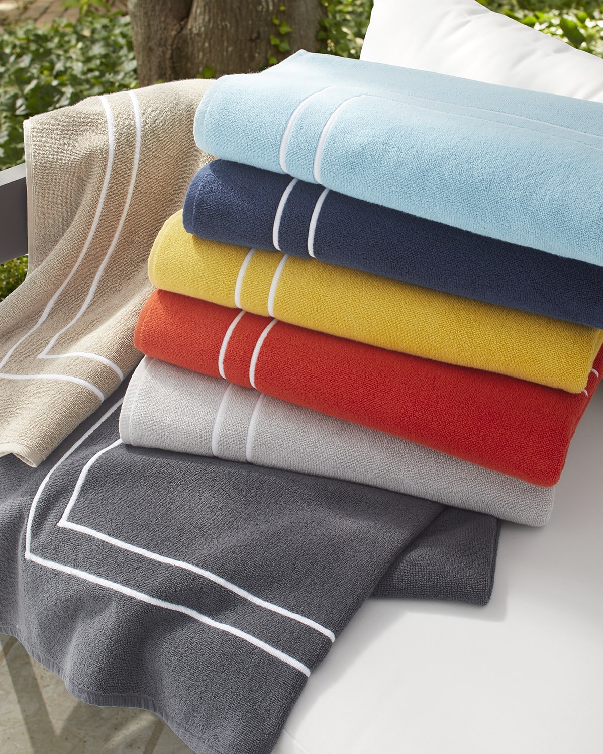 John Robshaw Vaya Periwinkle Beach Towel Neiman Marcus