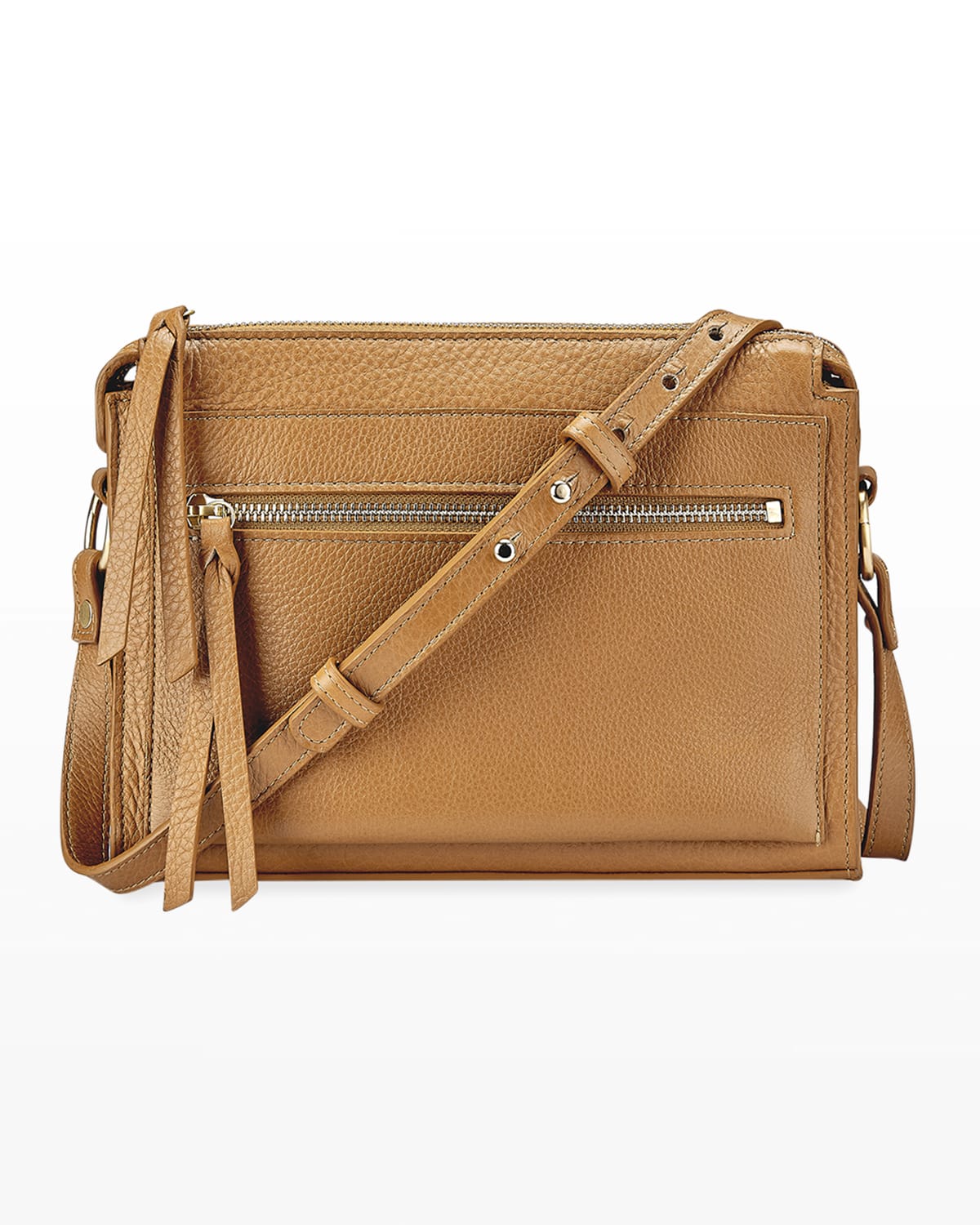 Gigi New York Liv Phone Pebble Leather Crossbody Bag Neiman Marcus