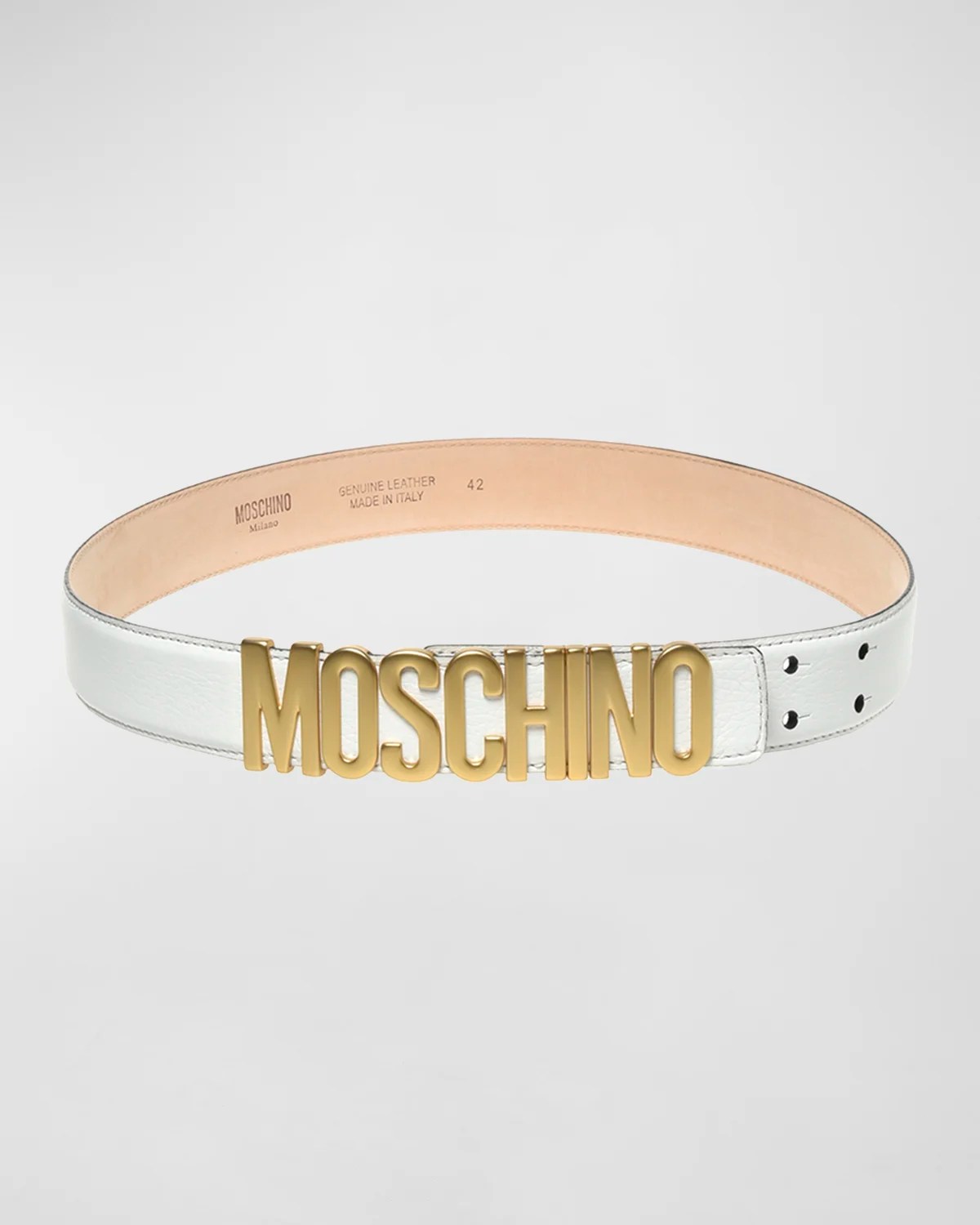 Ralph Lauren Purple Label Men's Leather RLLogo Belt Neiman Marcus