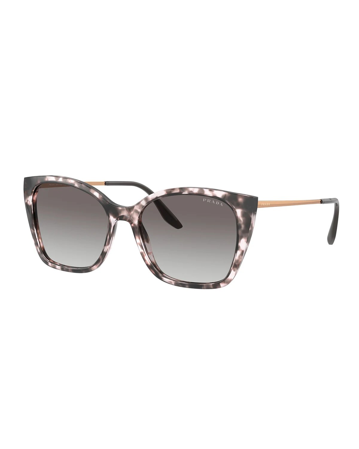 Prada SemiTransparent Acetate CatEye Sunglasses Neiman Marcus