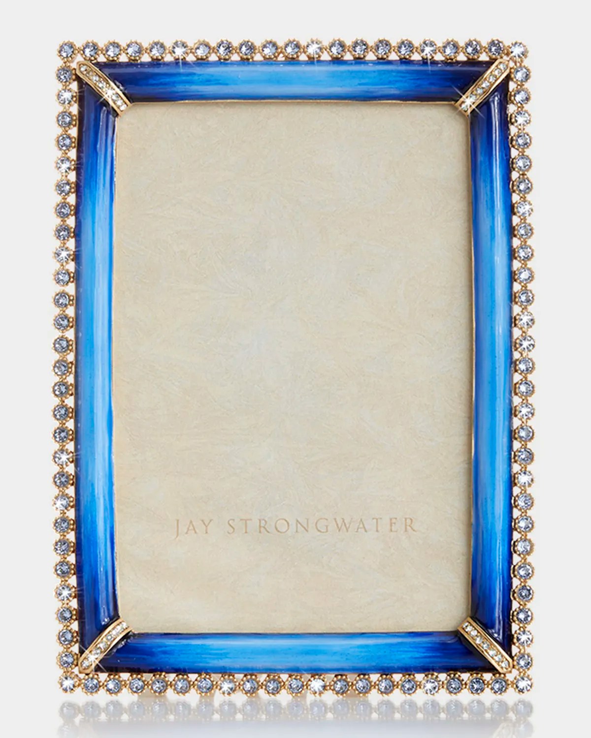 Jay Strongwater Bejeweled Frame, 4" x 6" Neiman Marcus