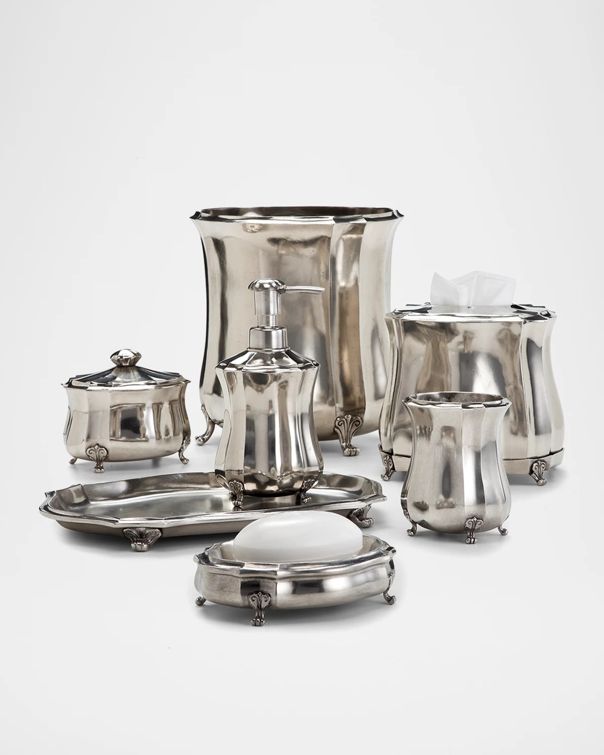 Sofia Pewter Bath Accessories Collection Neiman Marcus