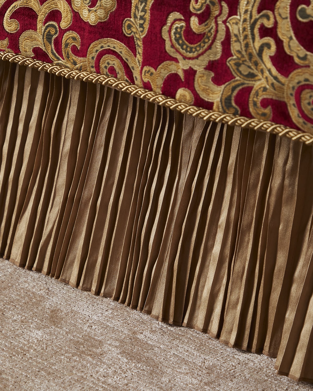 Austin Horn Collection Jubilee King Dust Skirt Neiman Marcus