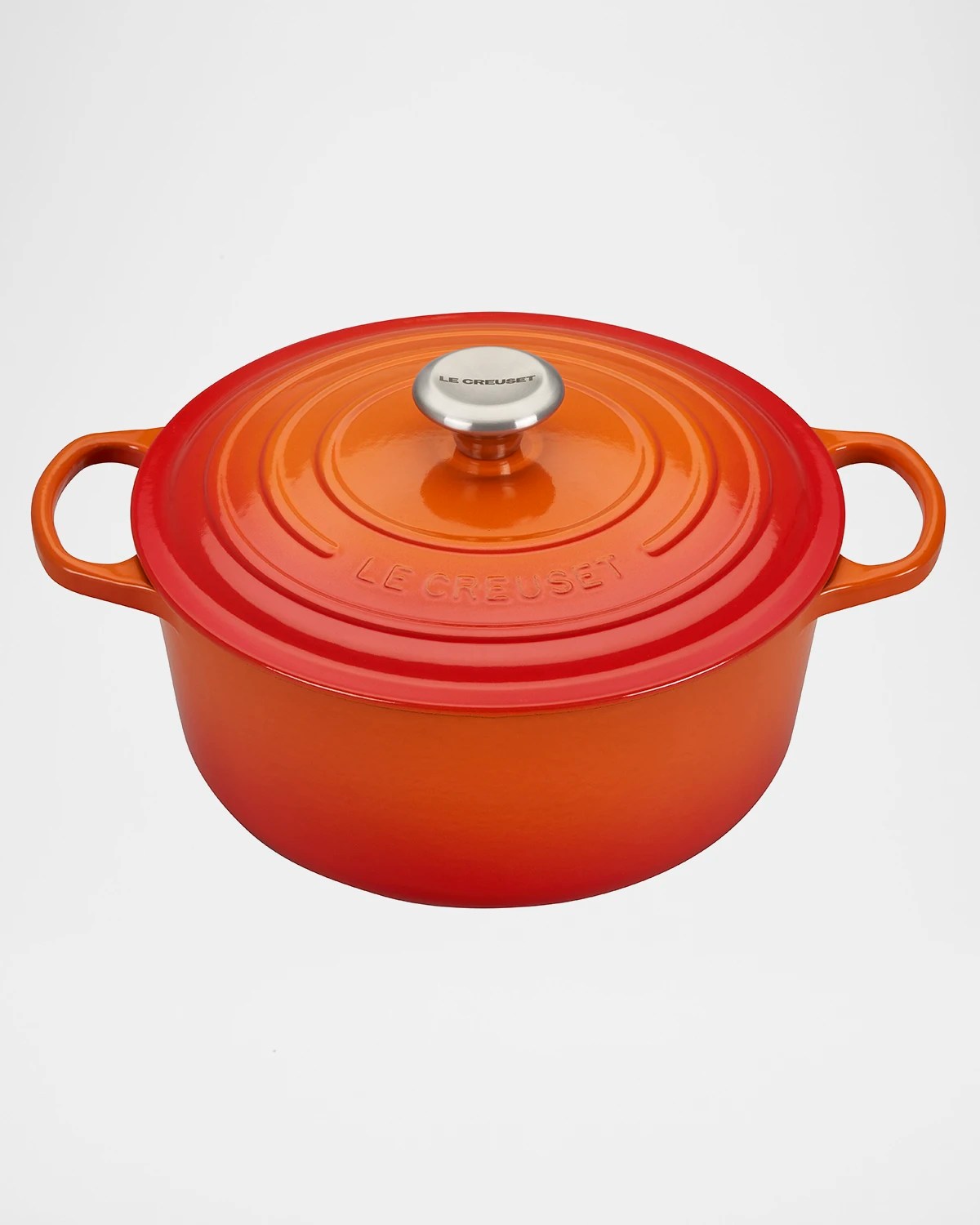 Le Creuset Signature Round 5.5Quart Dutch Oven Neiman Marcus