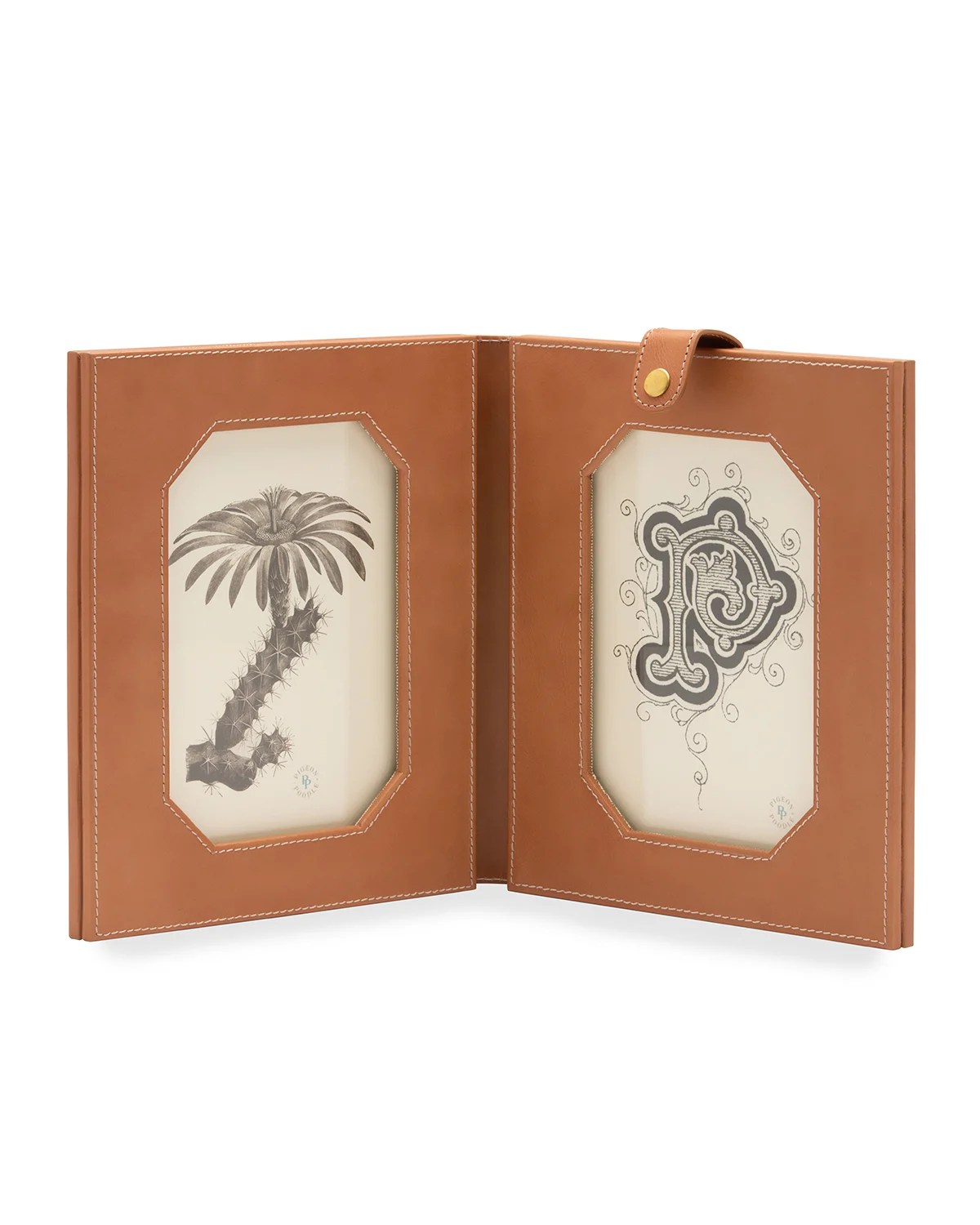 Ralph Lauren Home Ryan Leather Picture Frame, 5" x 7" Neiman Marcus