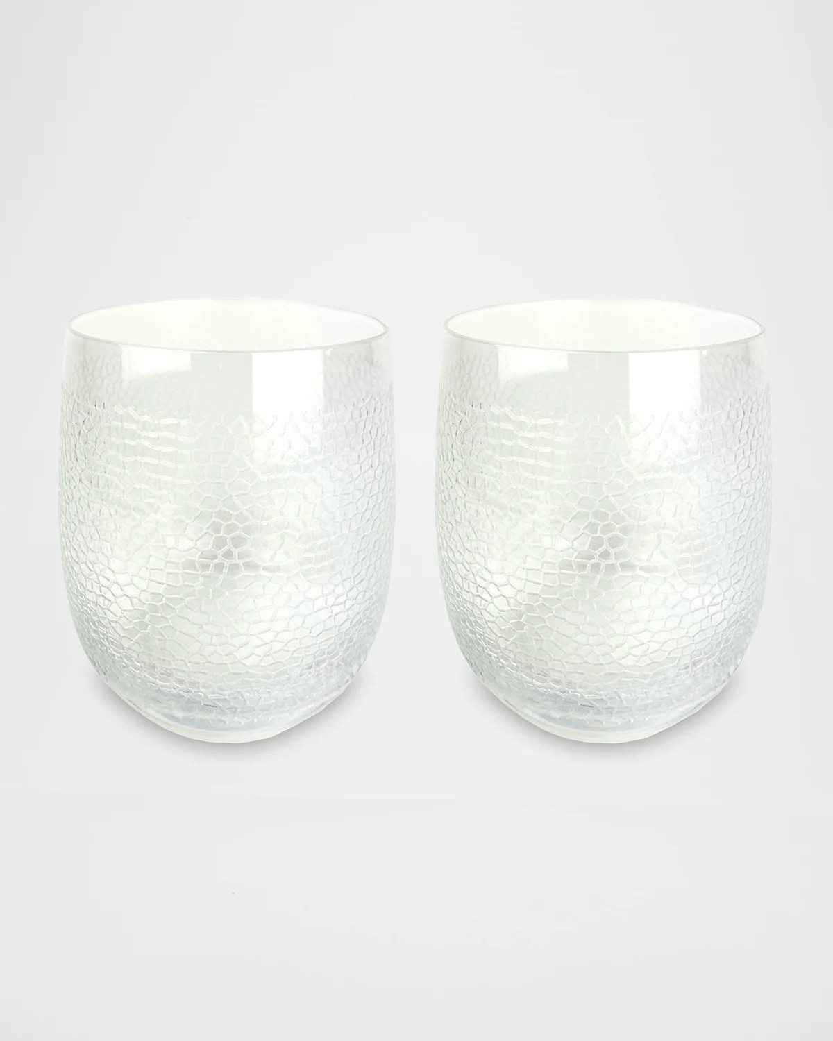 Nambe Vie Double OldFashioned Glasses, Set of 4 Neiman Marcus