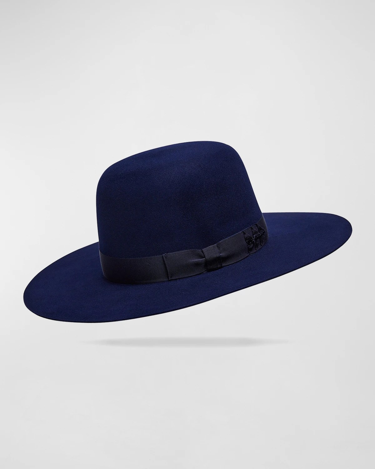 Worth & Worth by Orlando Palacios Men's Domo Indigo Beaver Felt Fedora