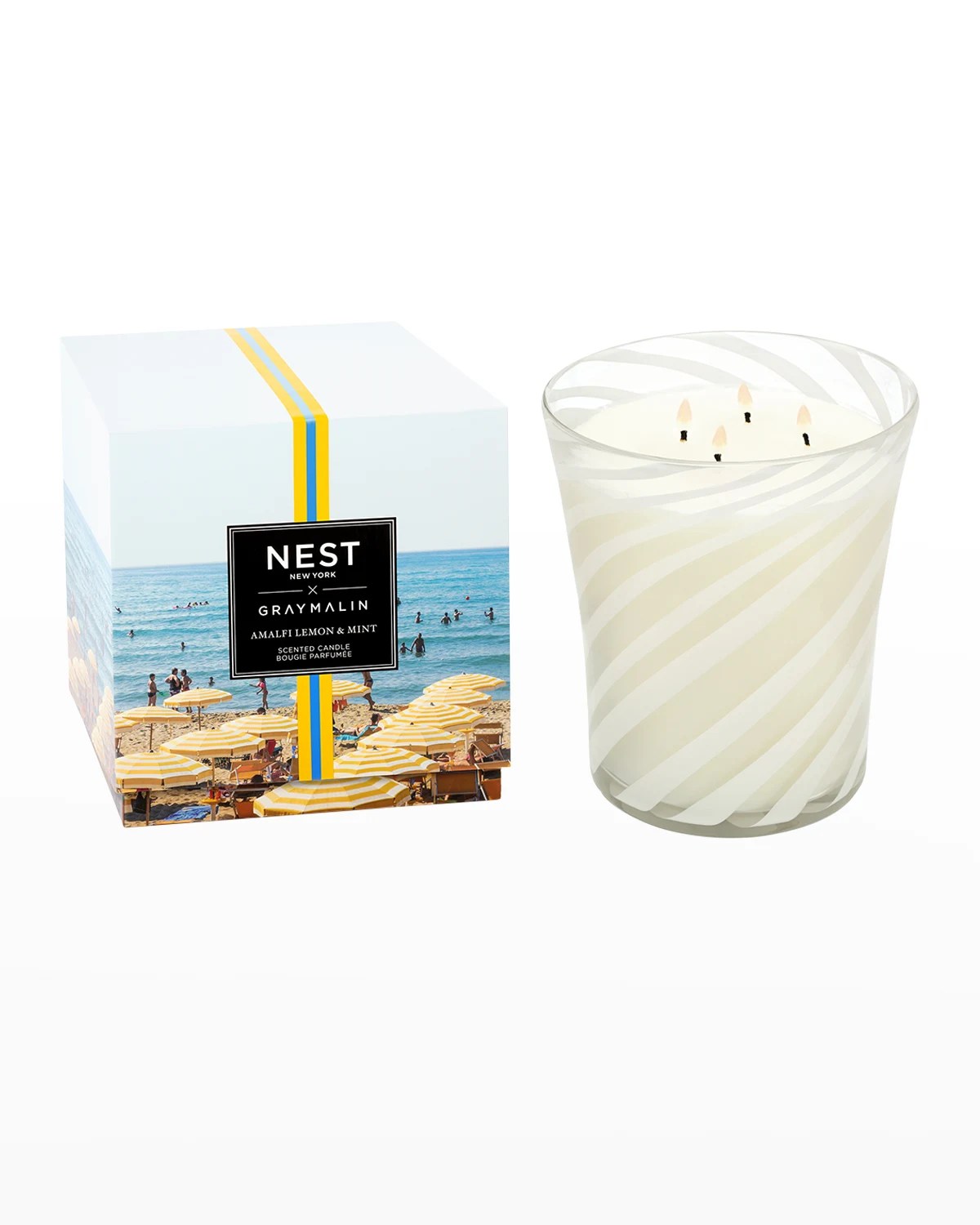 NEST New York x Gray Malin 5.9 oz. Amalfi Lemon & Mint Reed Diffuser