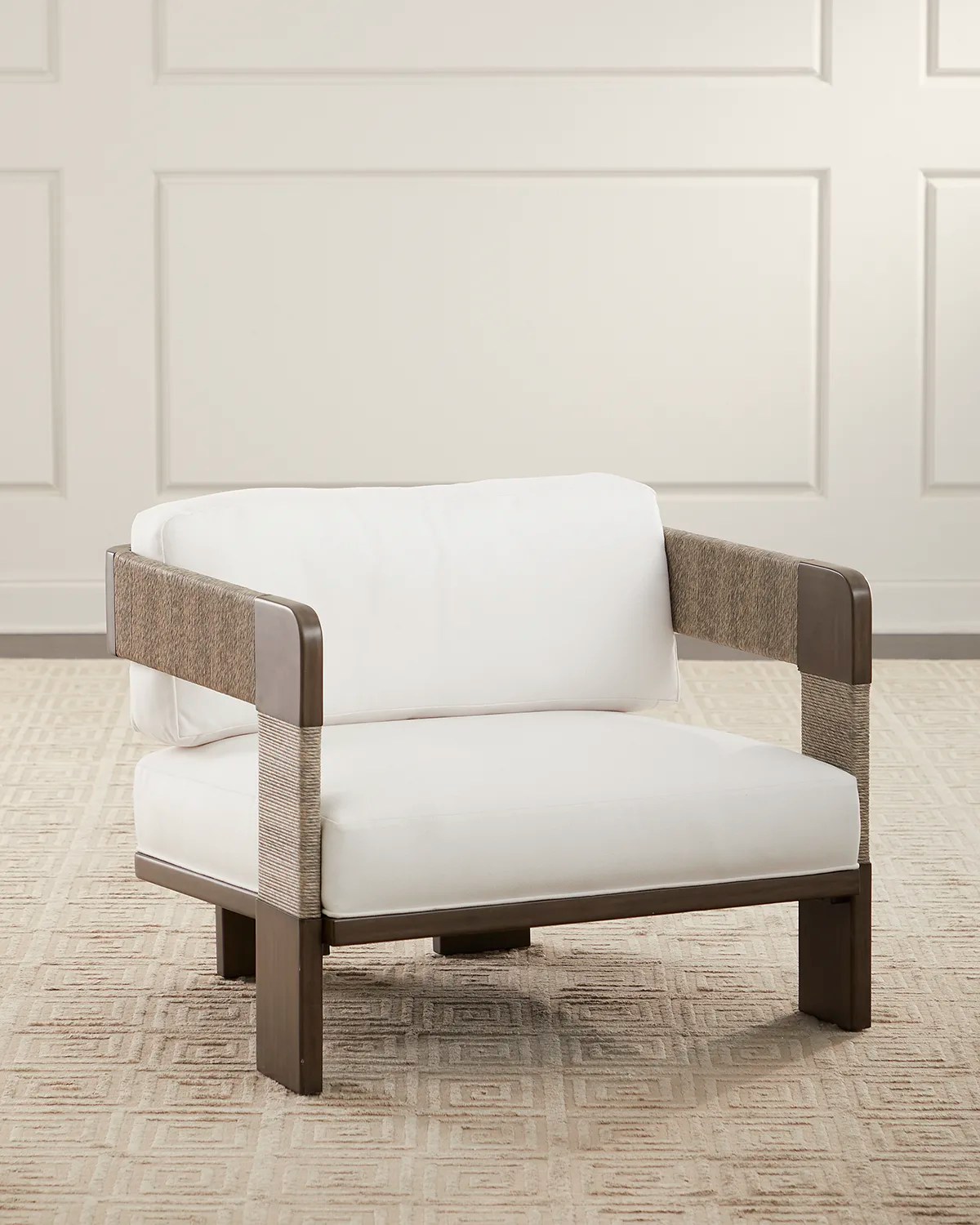 Palecek Hugo Lounge Chair Neiman Marcus