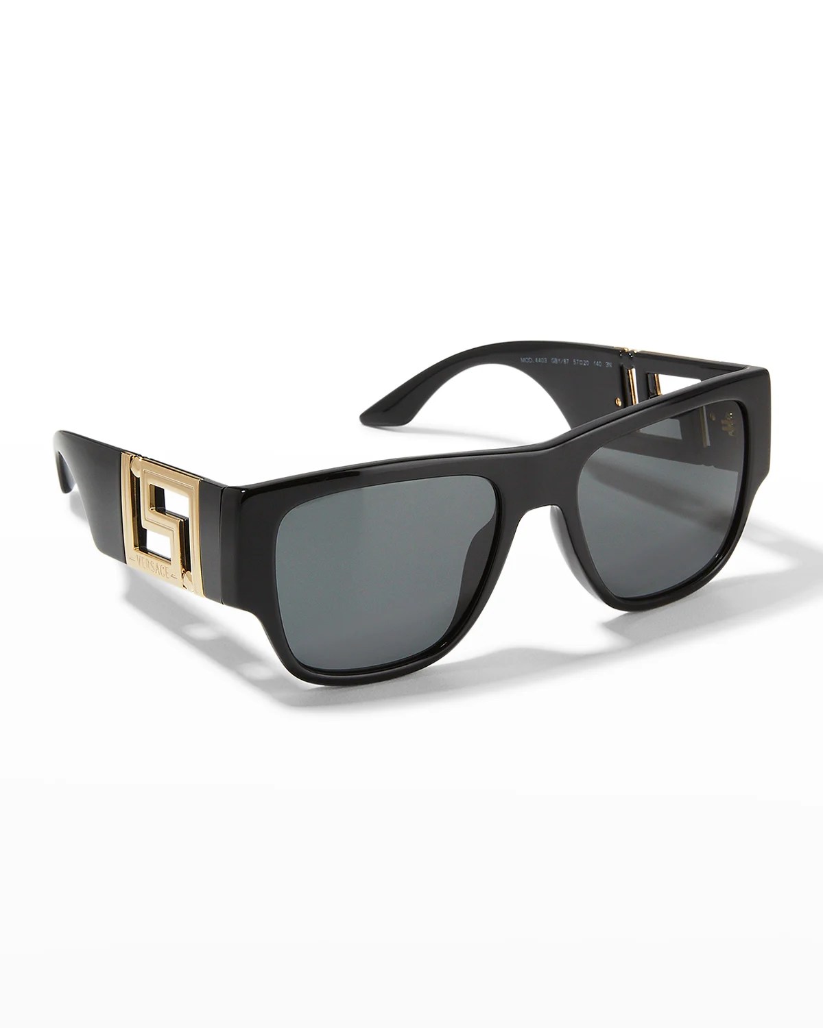 Versace Men's Clans Medusa Biggie Sunglasses Neiman Marcus