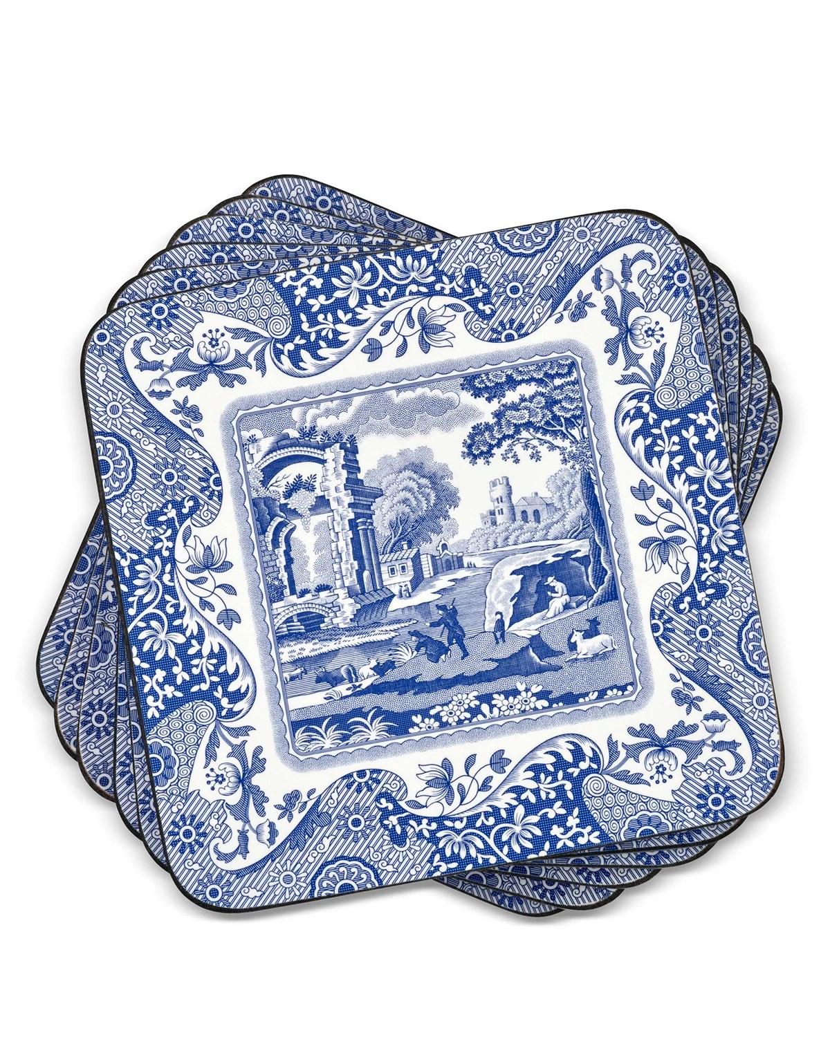 Spode Blue Italian Placemats, Set of 4 Neiman Marcus