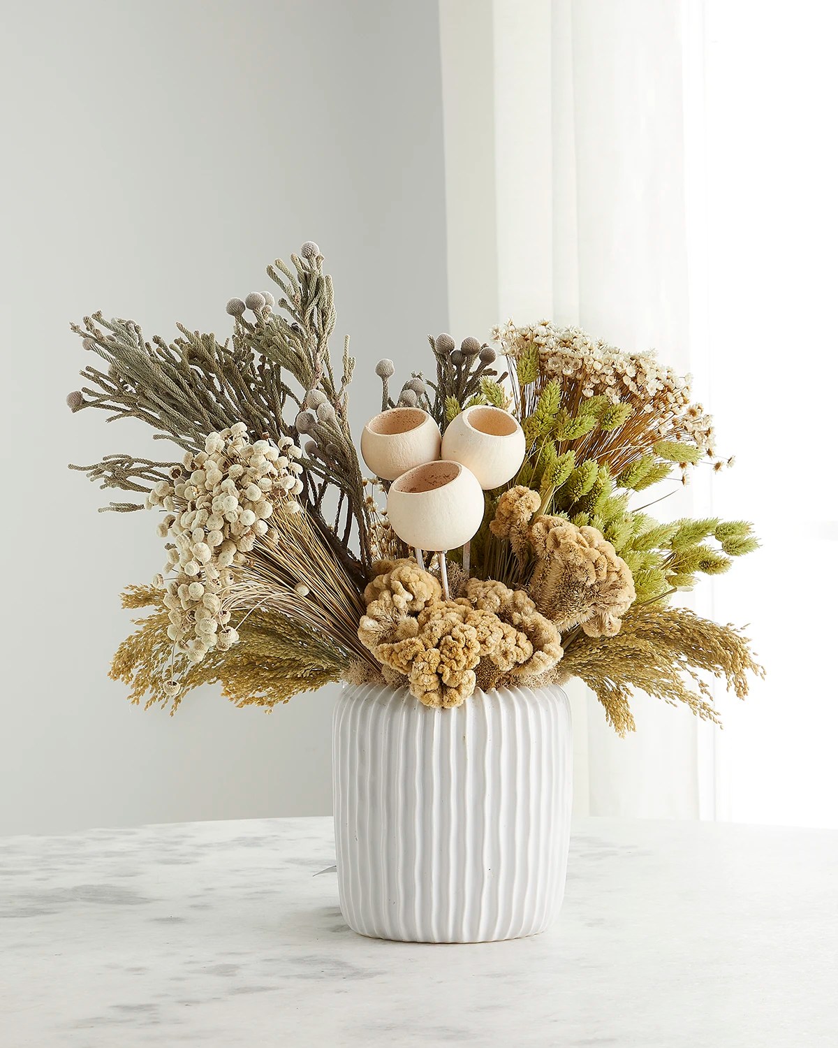 JohnRichard Collection Orchid Collage FauxFloral Arrangement Neiman