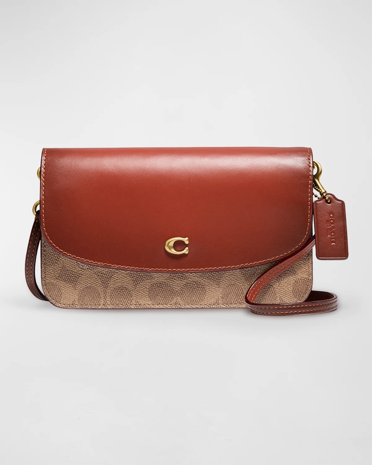 Coach Hayden Polished Pebbled Leather Crossbody Bag Neiman Marcus