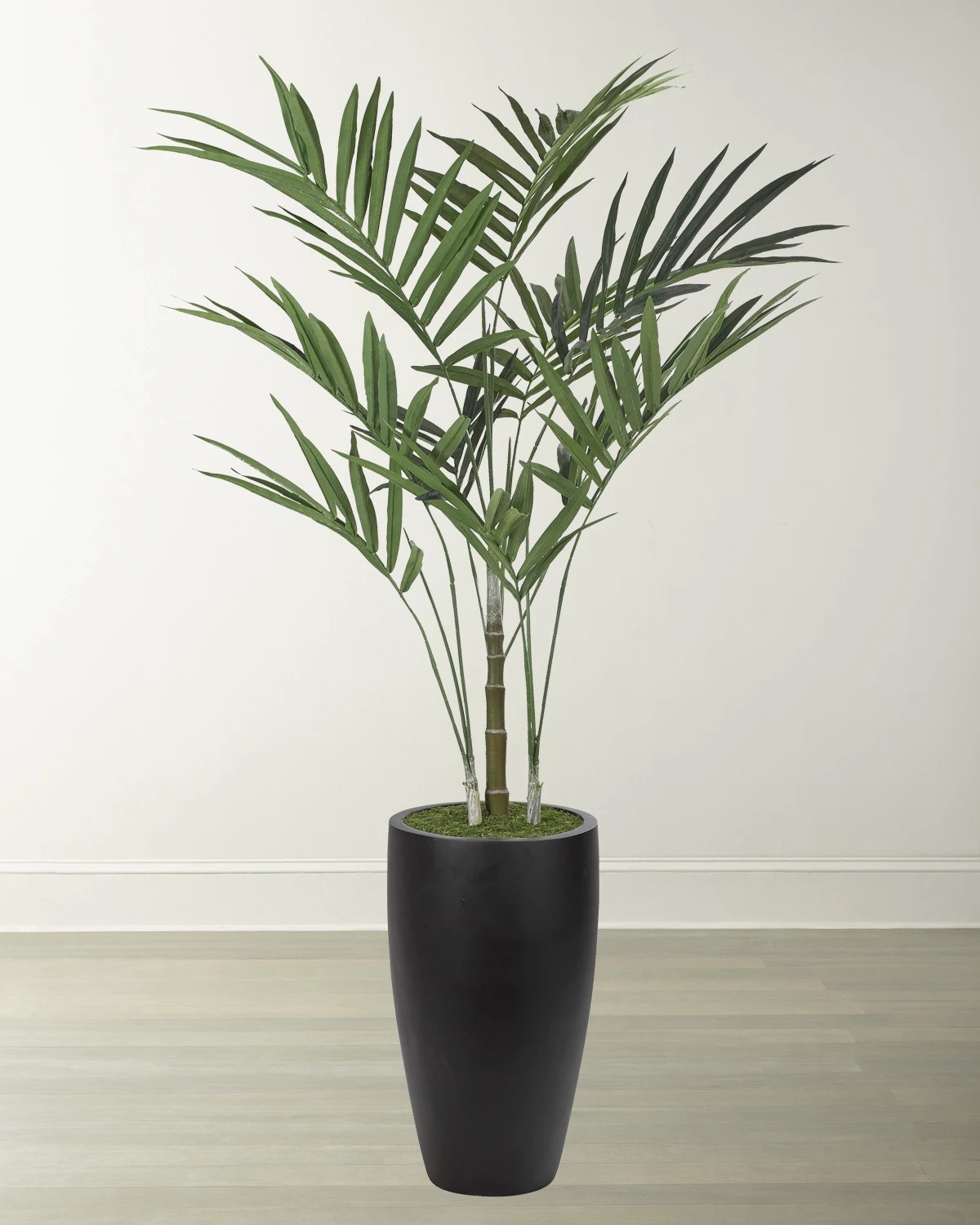 NDI Faux King Palm Plant in Cube Planter, 7"T Neiman Marcus