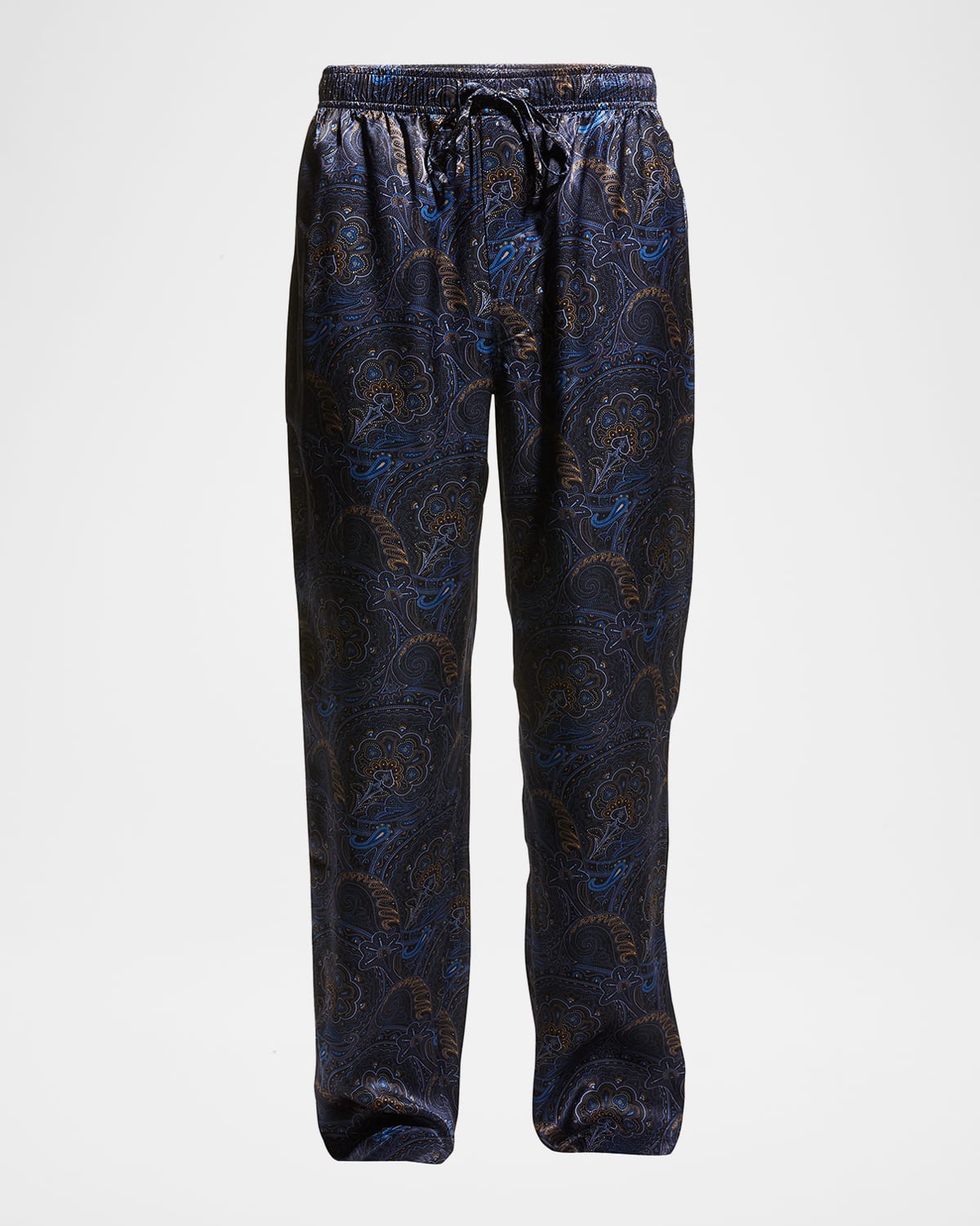 Majestic International Men's Silk Paisley Lounge Pants Neiman Marcus
