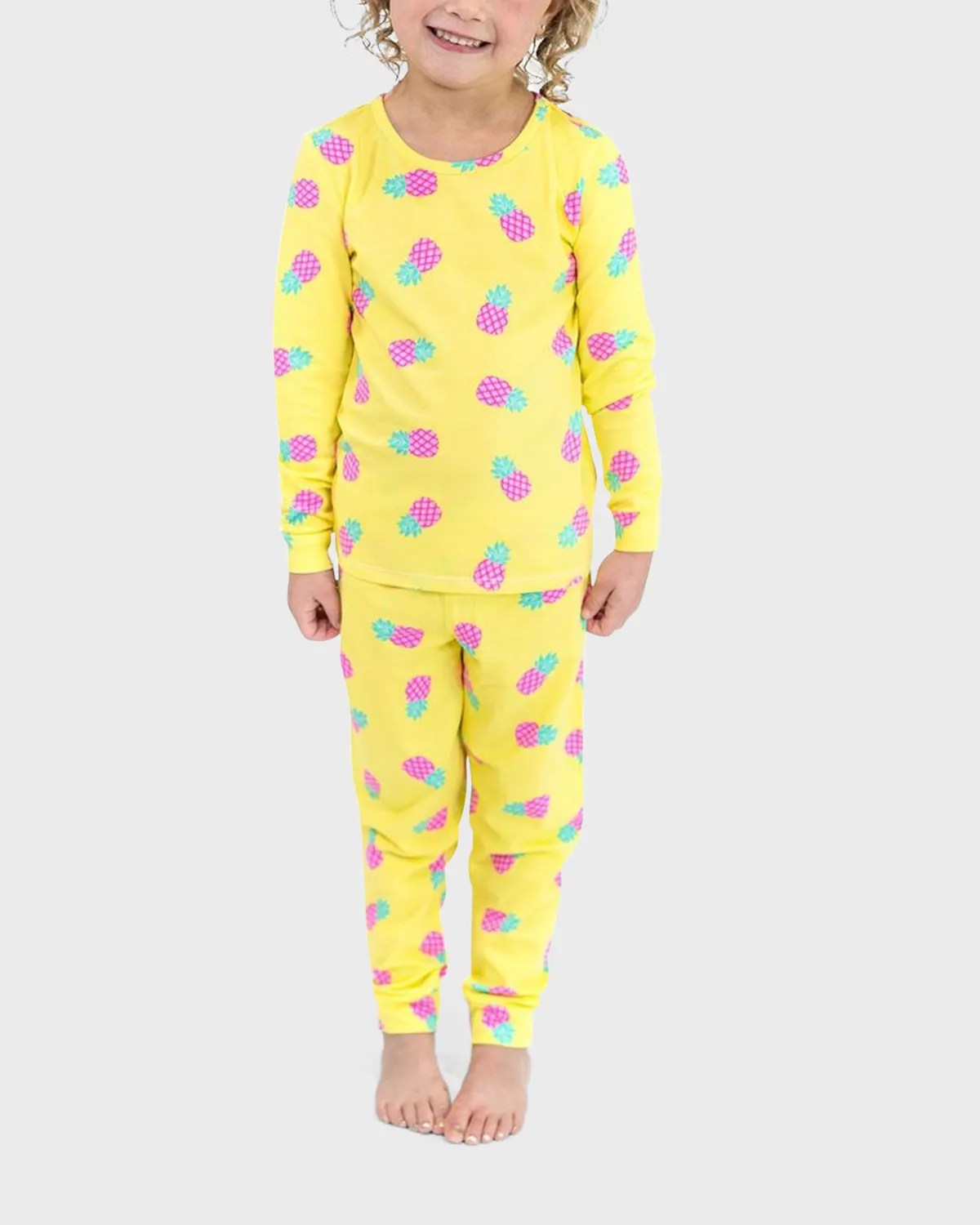 Lovey&Grink Girl's Ice Cream 2Piece Pajama Set, Size 12M8 Neiman Marcus