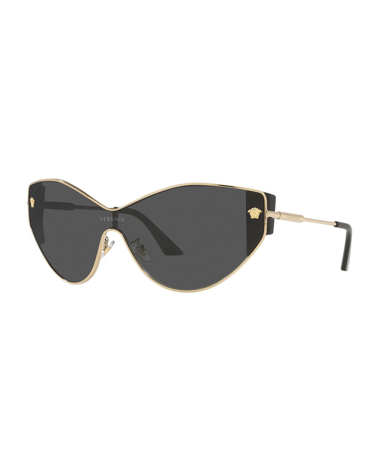 Versace Medusa Metal CatEye Sunglasses Neiman Marcus