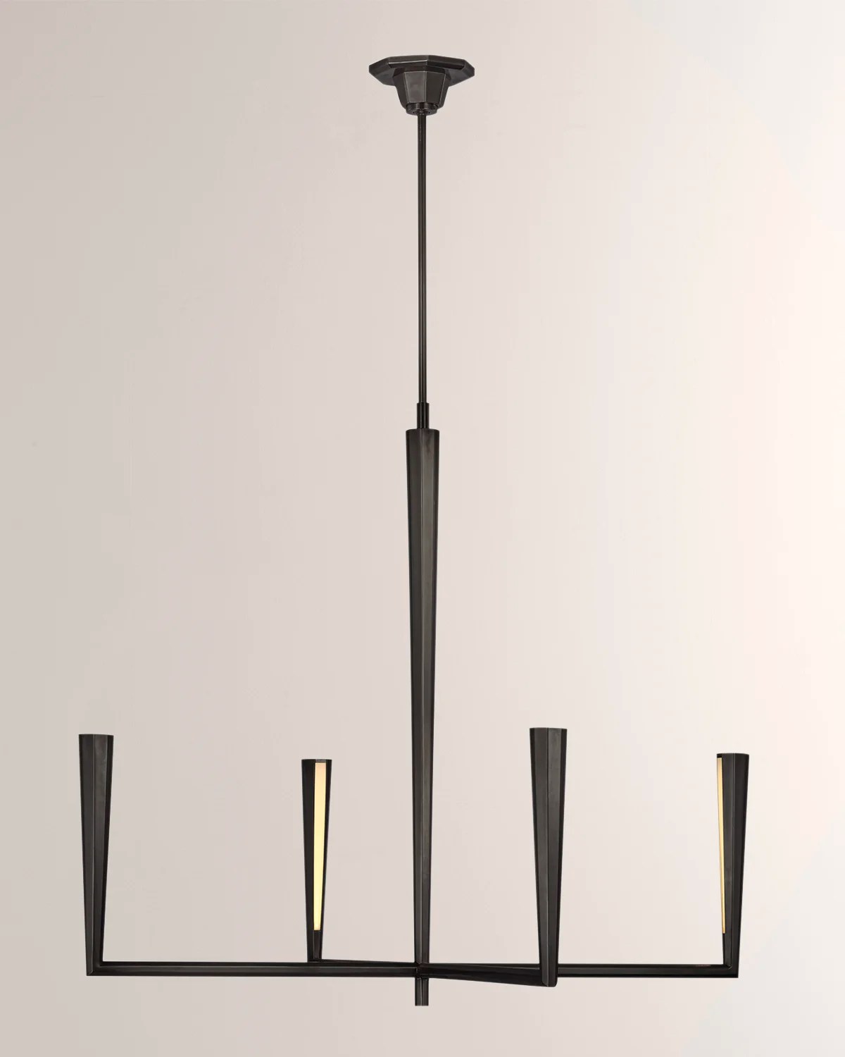 Visual Comfort Galahad Large Linear Chandelier Neiman Marcus