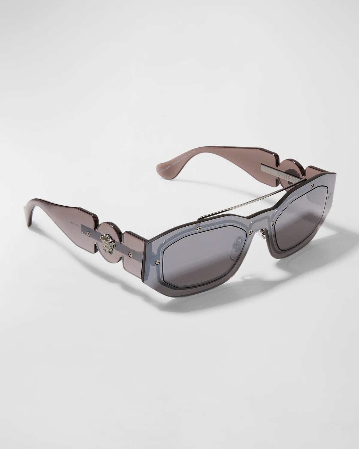 Versace Men's Clans Medusa Biggie Sunglasses Neiman Marcus