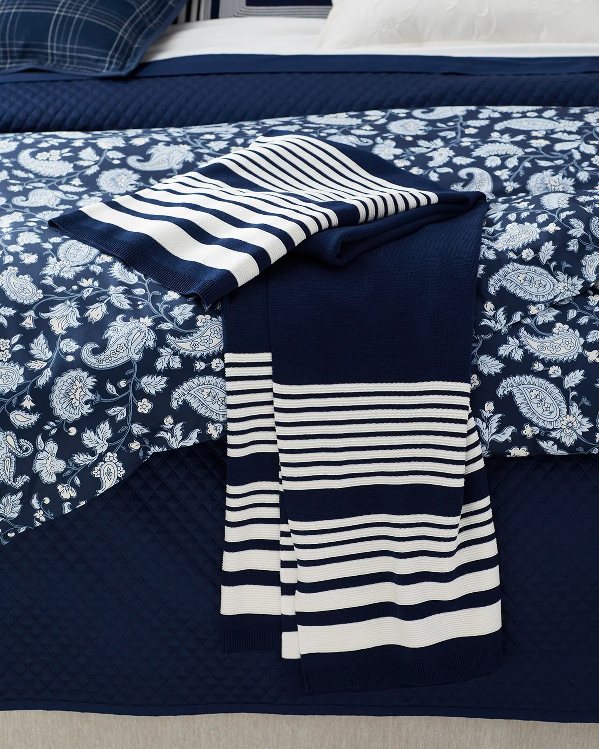 Ralph Lauren Home Highland Throw Blanket, 54" x 72" Neiman Marcus