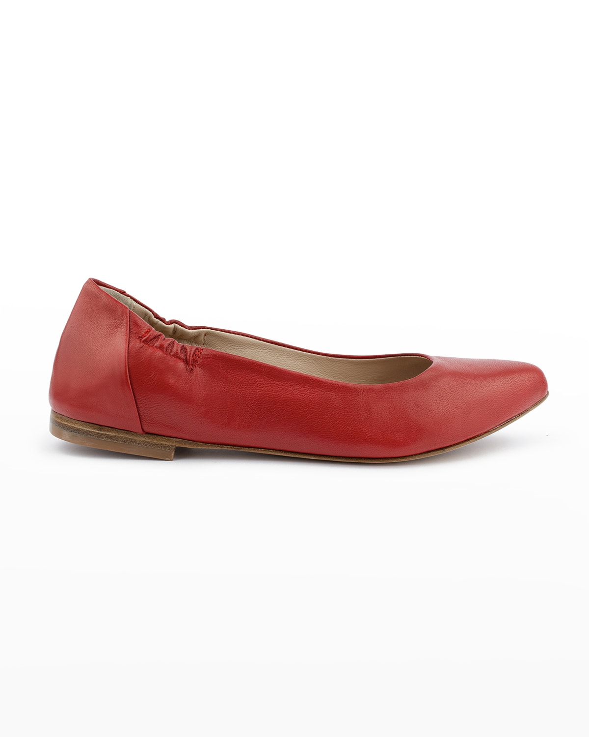Italeau Vera Suede Ballet Flats Neiman Marcus