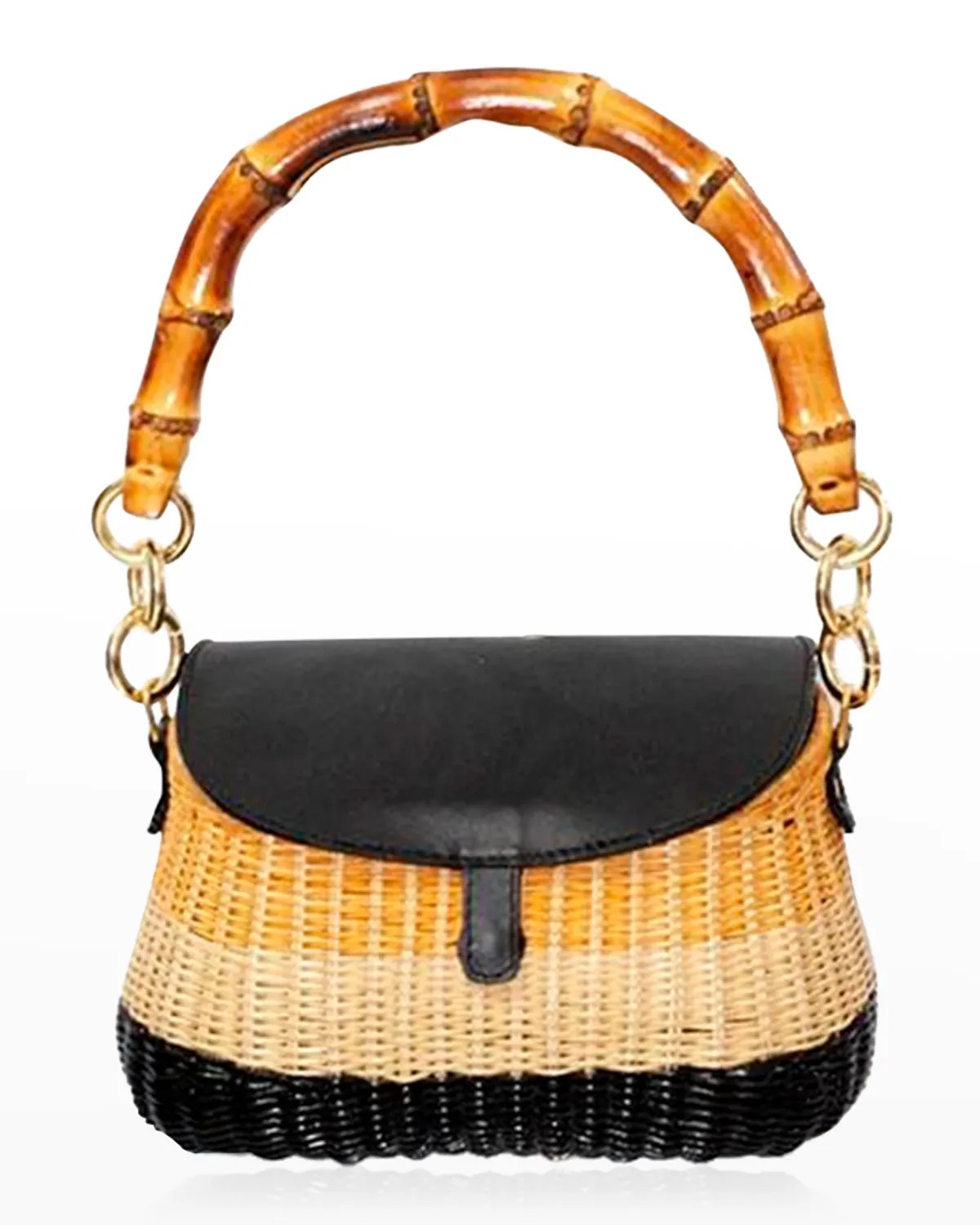Serpui Giulia Wicker TopHandle Bag Neiman Marcus