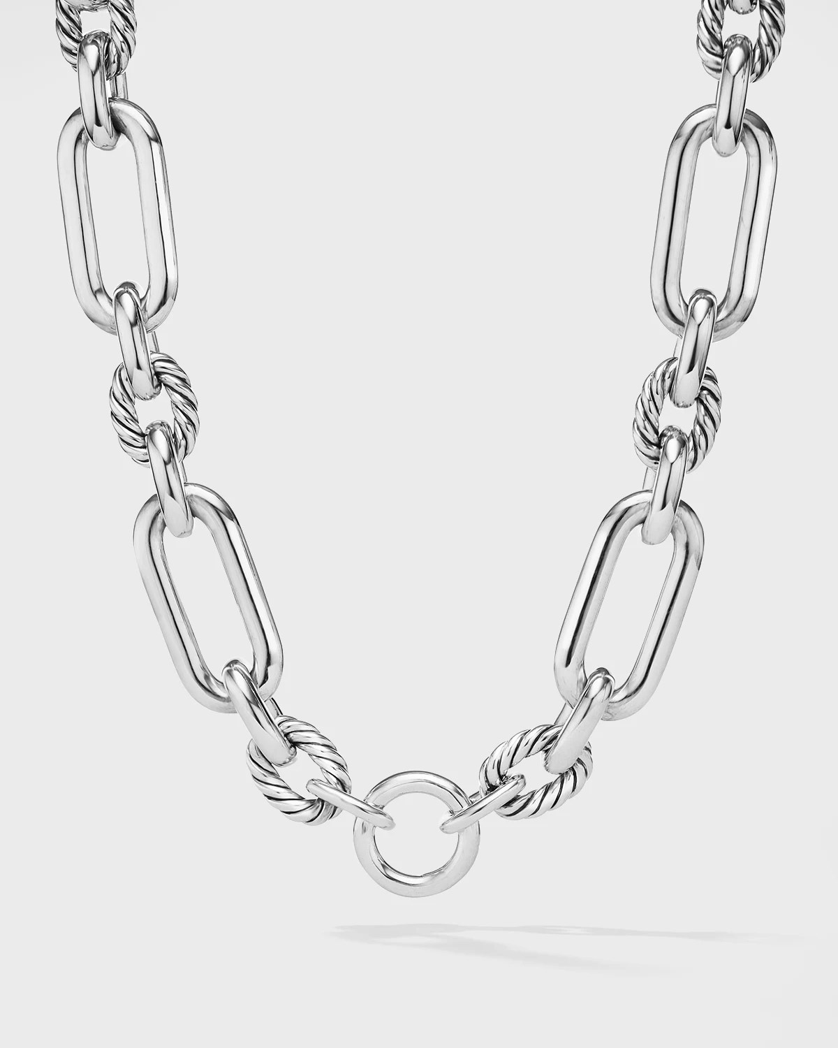 David Yurman Lexington Chain Necklace in Silver, 16mm Neiman Marcus