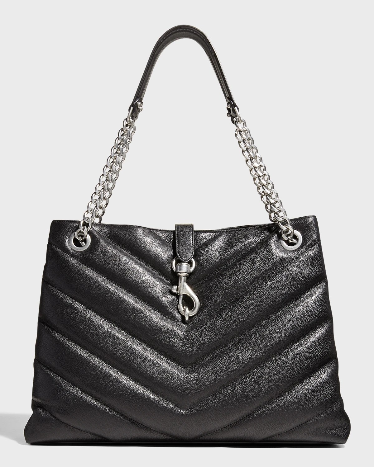 Rebecca Minkoff Edie Flap Quilted Leather Chain Shoulder Bag Neiman