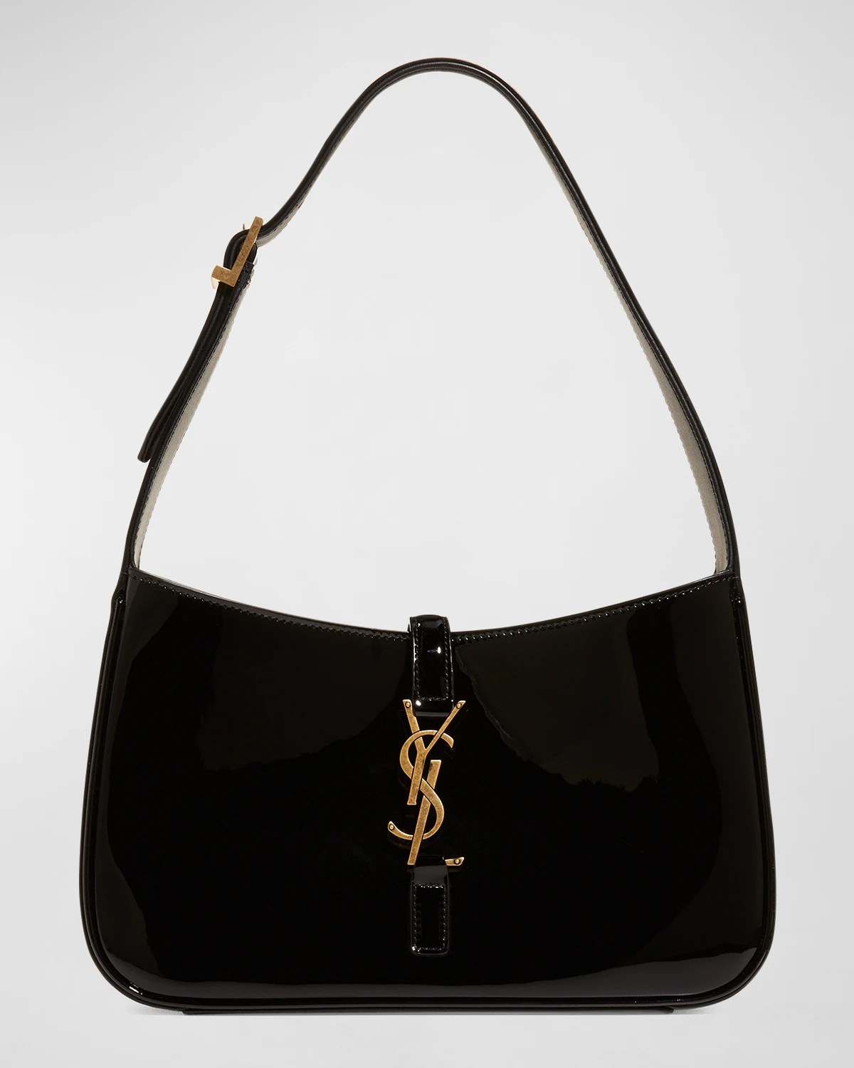 Saint Laurent Le 5 A 7 Leather Hobo Shoulder Bag Neiman Marcus