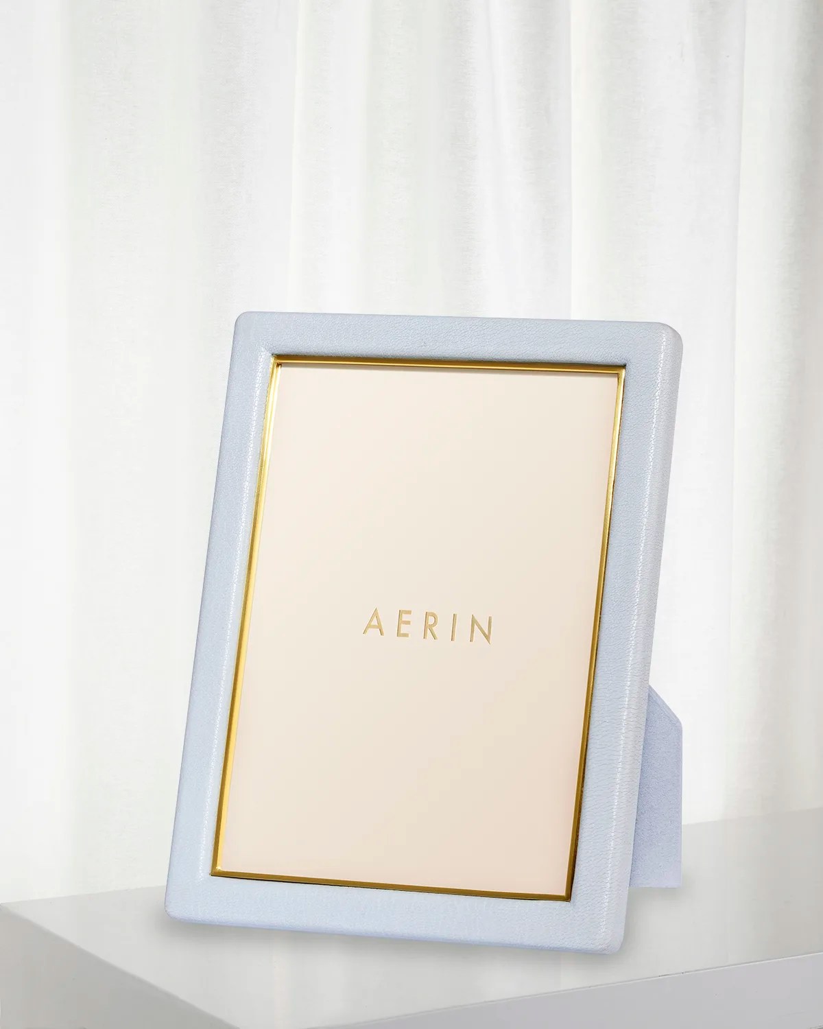 AERIN Piero Leather Photo Frame, 8" x 10" Neiman Marcus