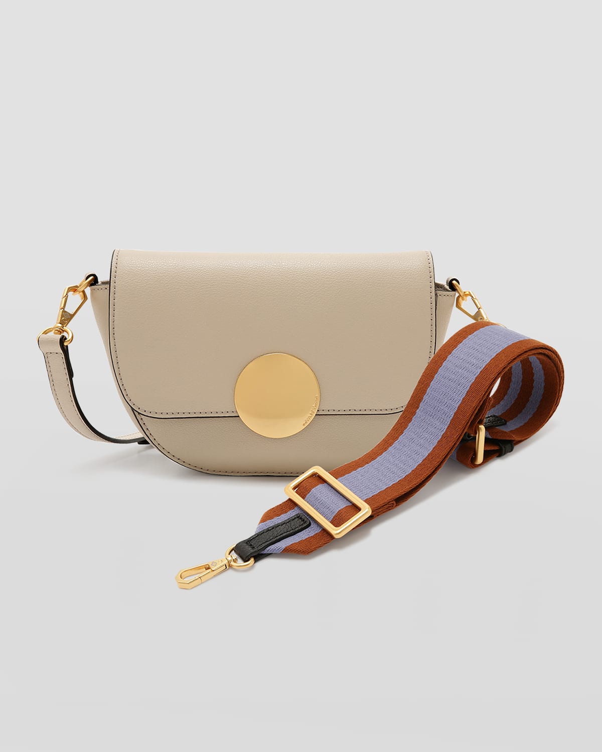 Oryany Lottie Saddle Leather Crossbody Bag Neiman Marcus