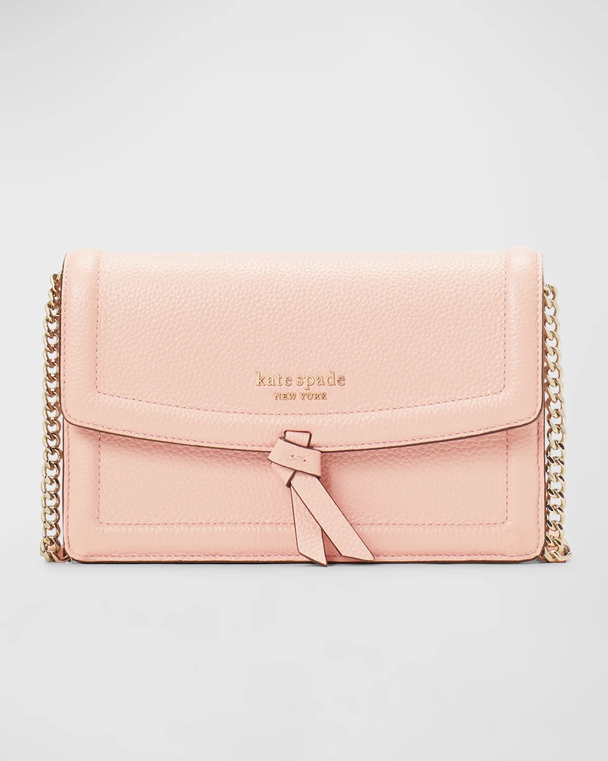 kate spade new york knott medium leather tote crossbody bag Neiman Marcus