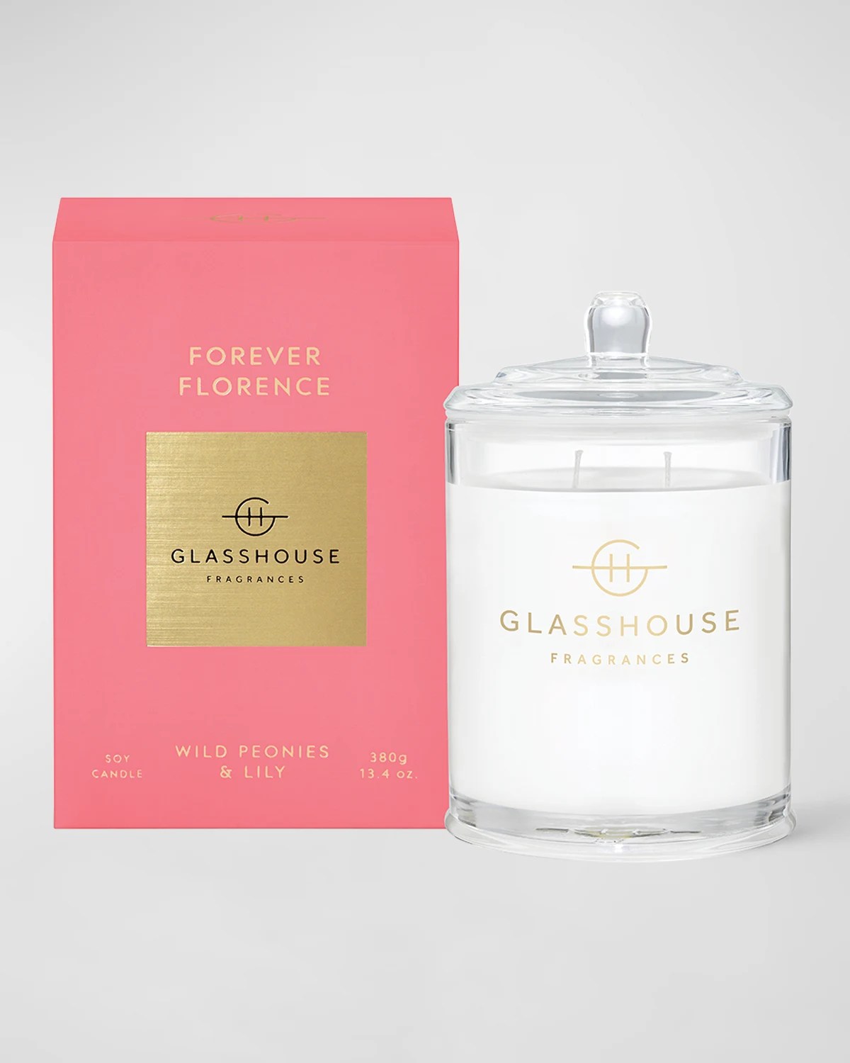 GLASSHOUSE FRAGRANCES 13.4 oz. Over The Rainbow Candle Neiman Marcus