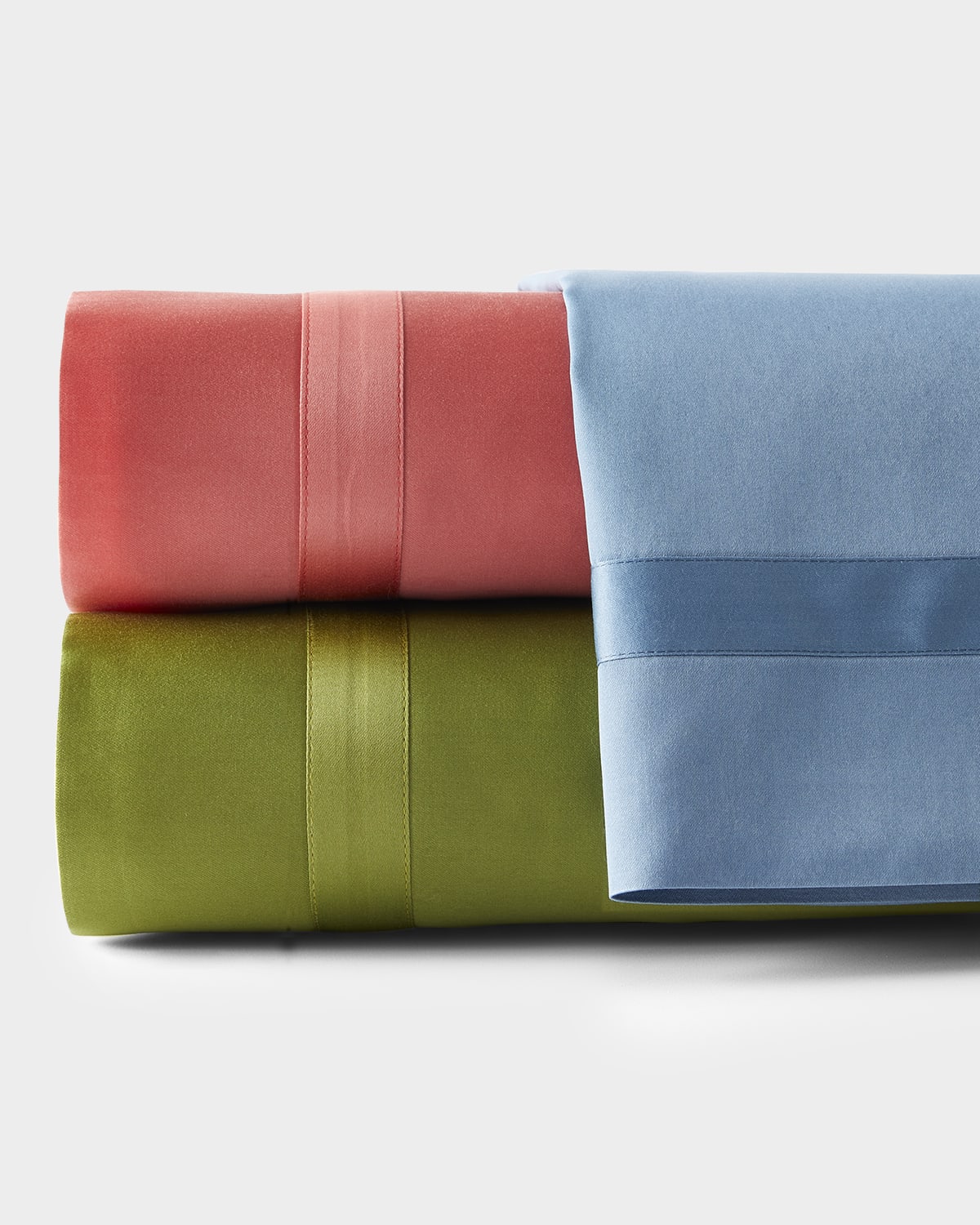 Matouk Louise Full/Queen Flat Sheet Neiman Marcus