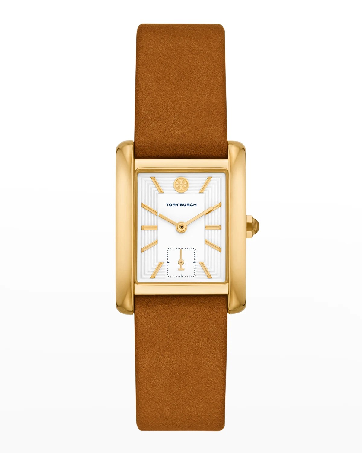 Tory Burch The Eleanor Watch with AnimalPrint Leather Strap Neiman