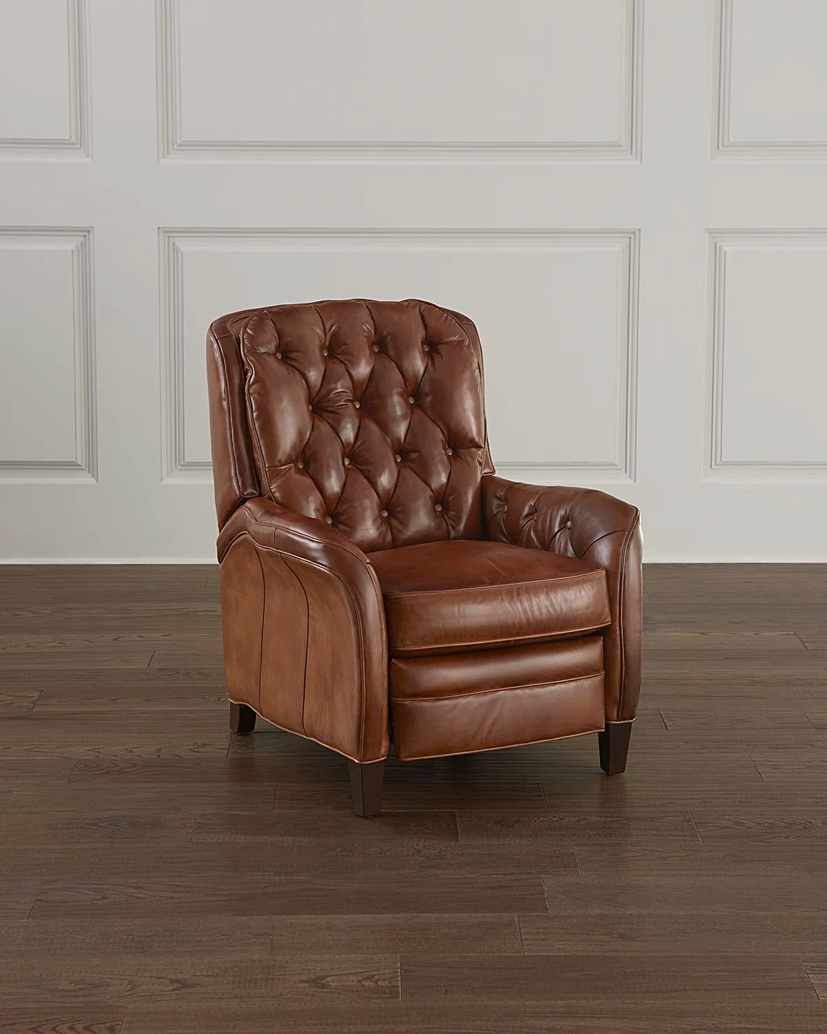 Bernhardt Robin Leather Powered Recliner Chair Neiman Marcus