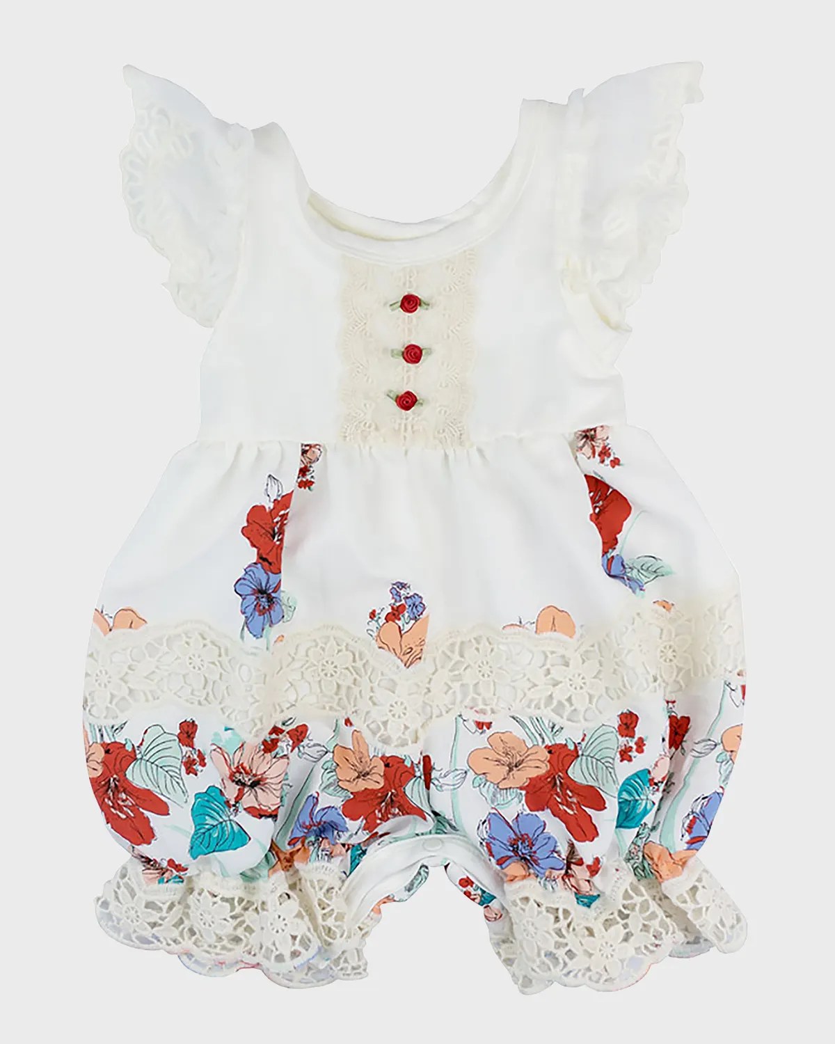 Haute Baby Girl's Honey Child Bubble Romper, Size 024 Months Neiman