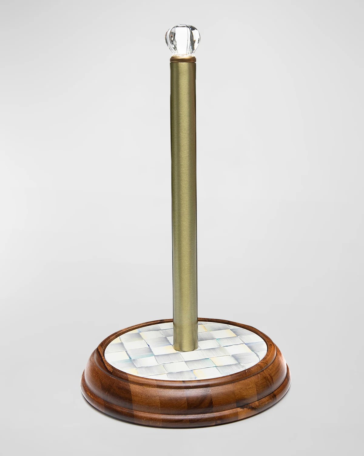 MacKenzieChilds Royal Check Paper Towel Holder Neiman Marcus