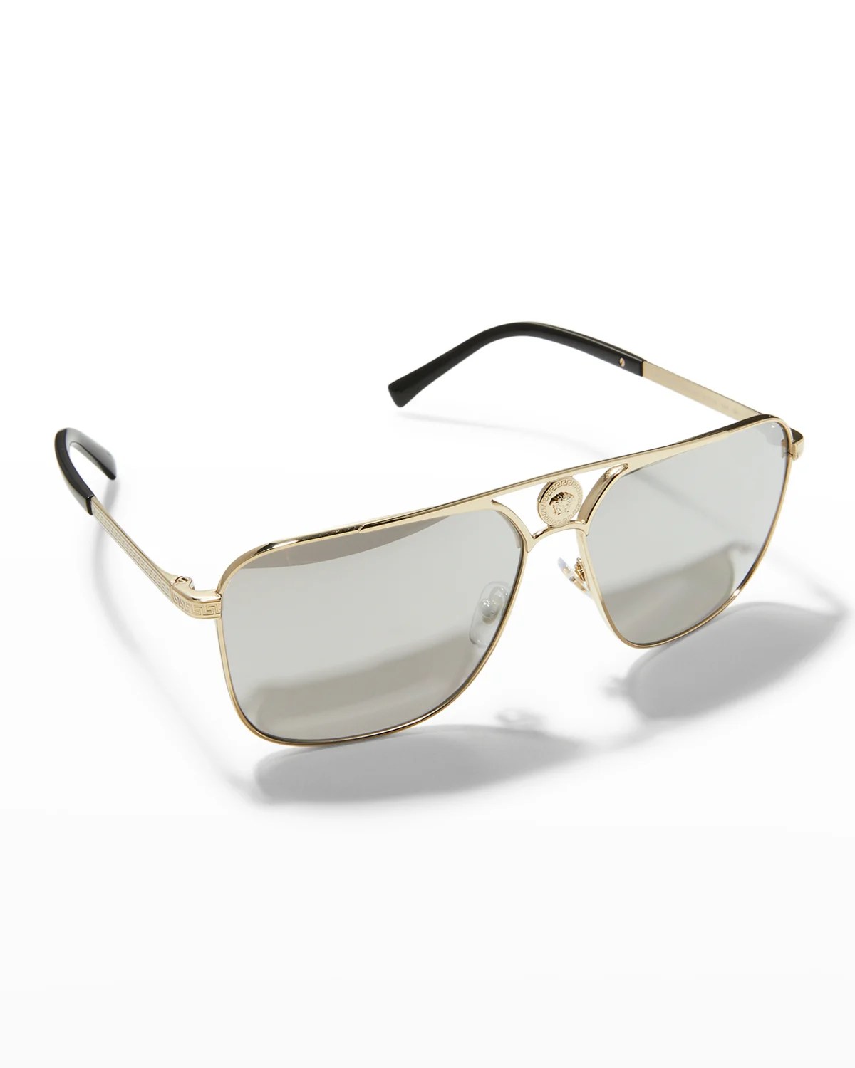 Versace Medusa Greca Plastic & Metal CatEye Sunglasses Neiman Marcus