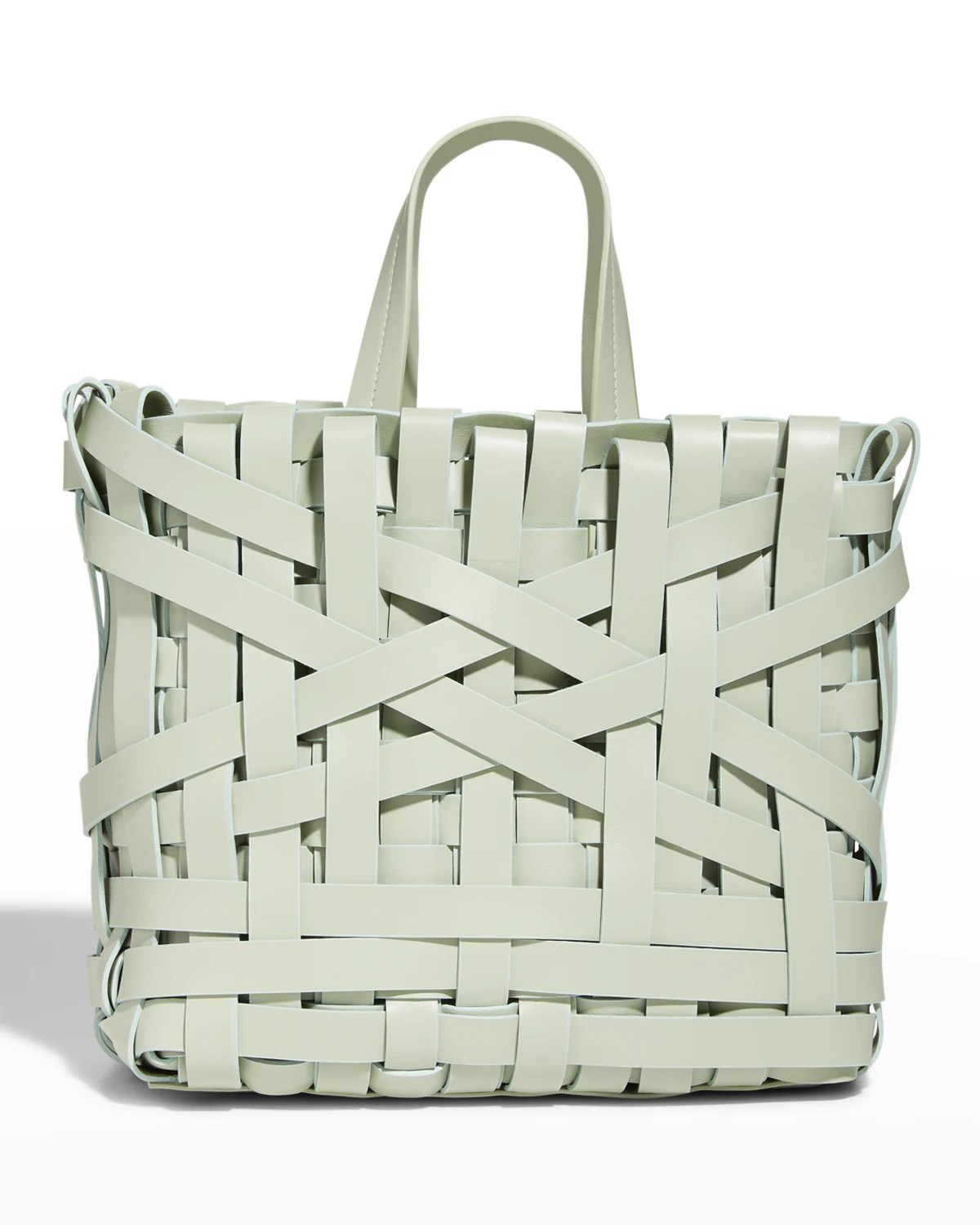 Seafolly Woven Stripe Basket Bag Neiman Marcus